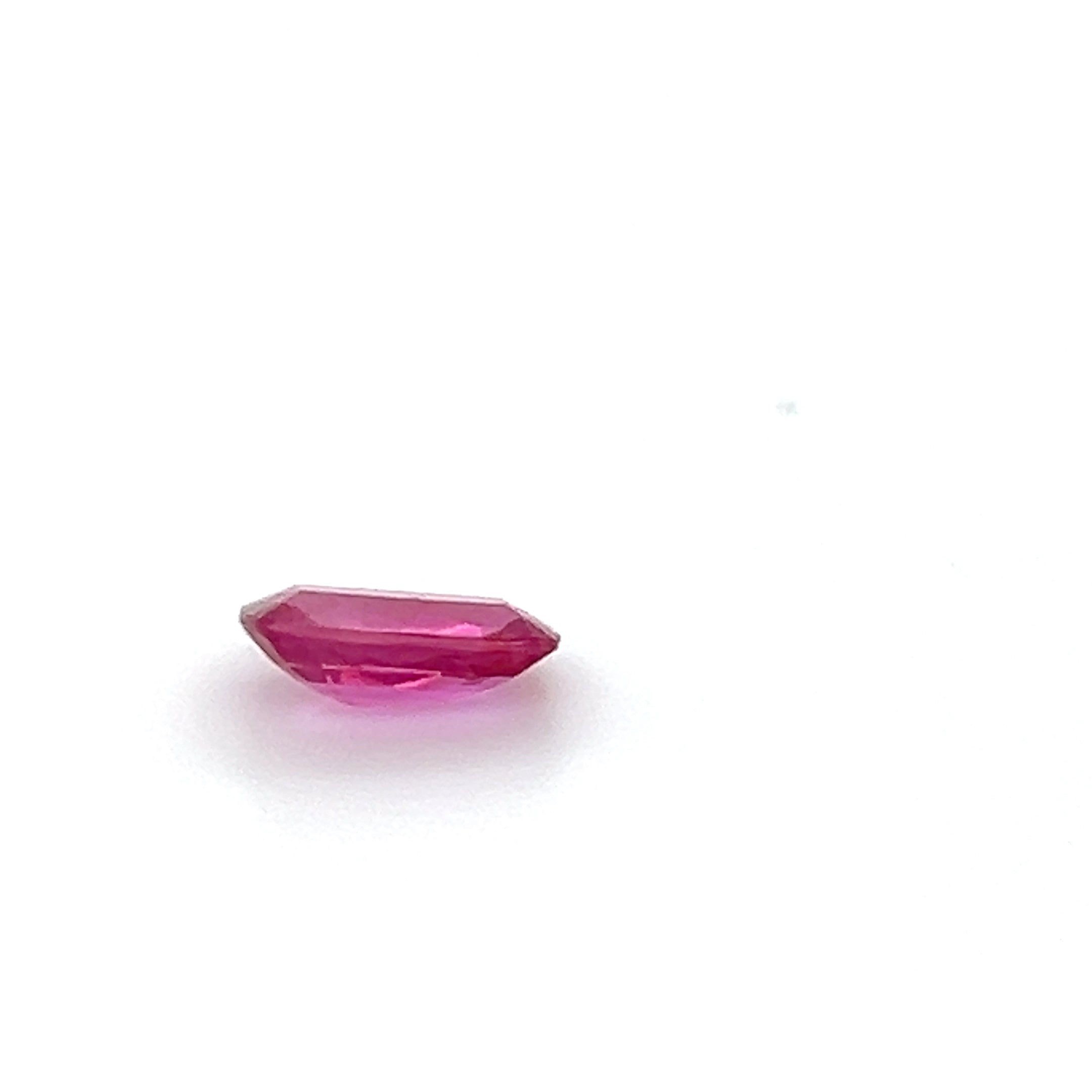 1.11 ct Cushion Cut Mozambique Ruby