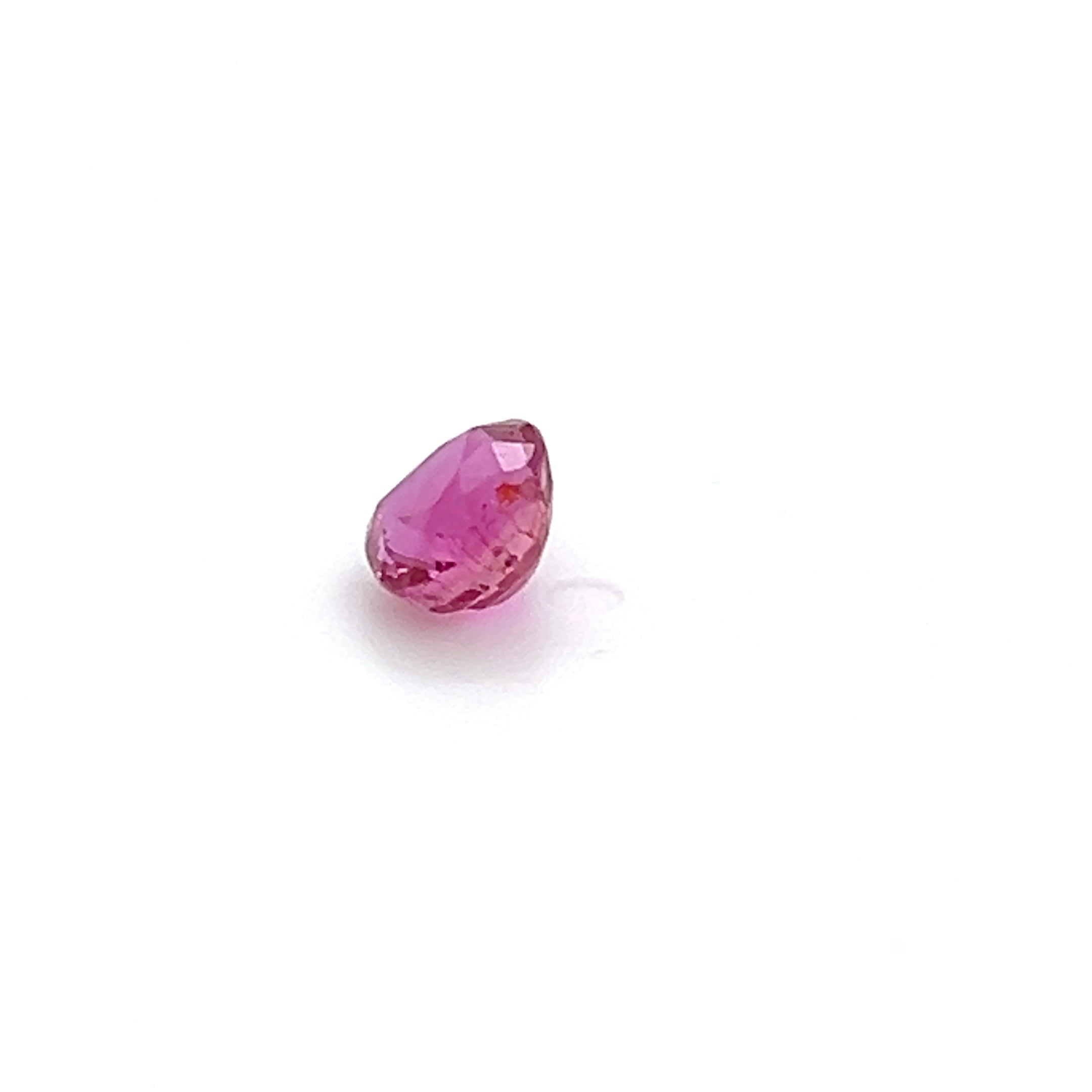 1.04 ct heart Cut Mozambique Ruby