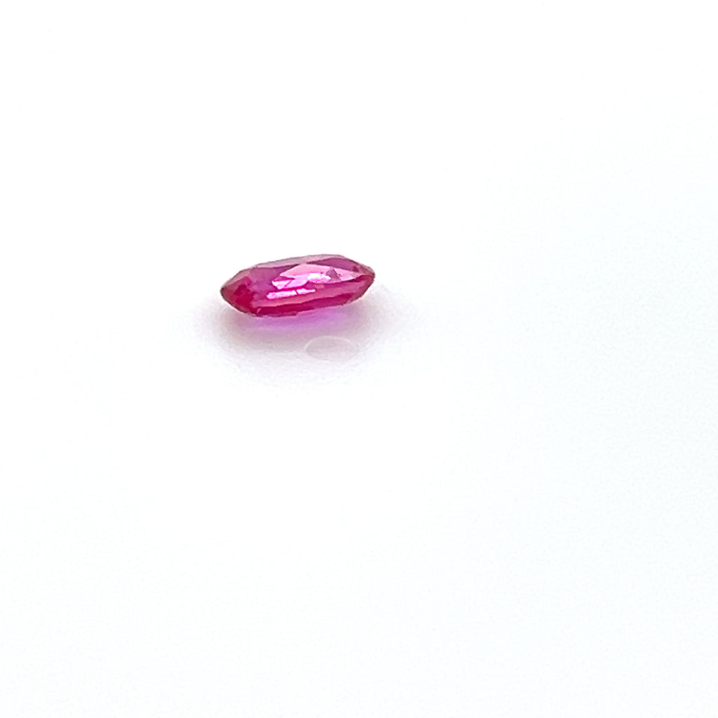 0.57 ct Oval Cut Mozambique Ruby