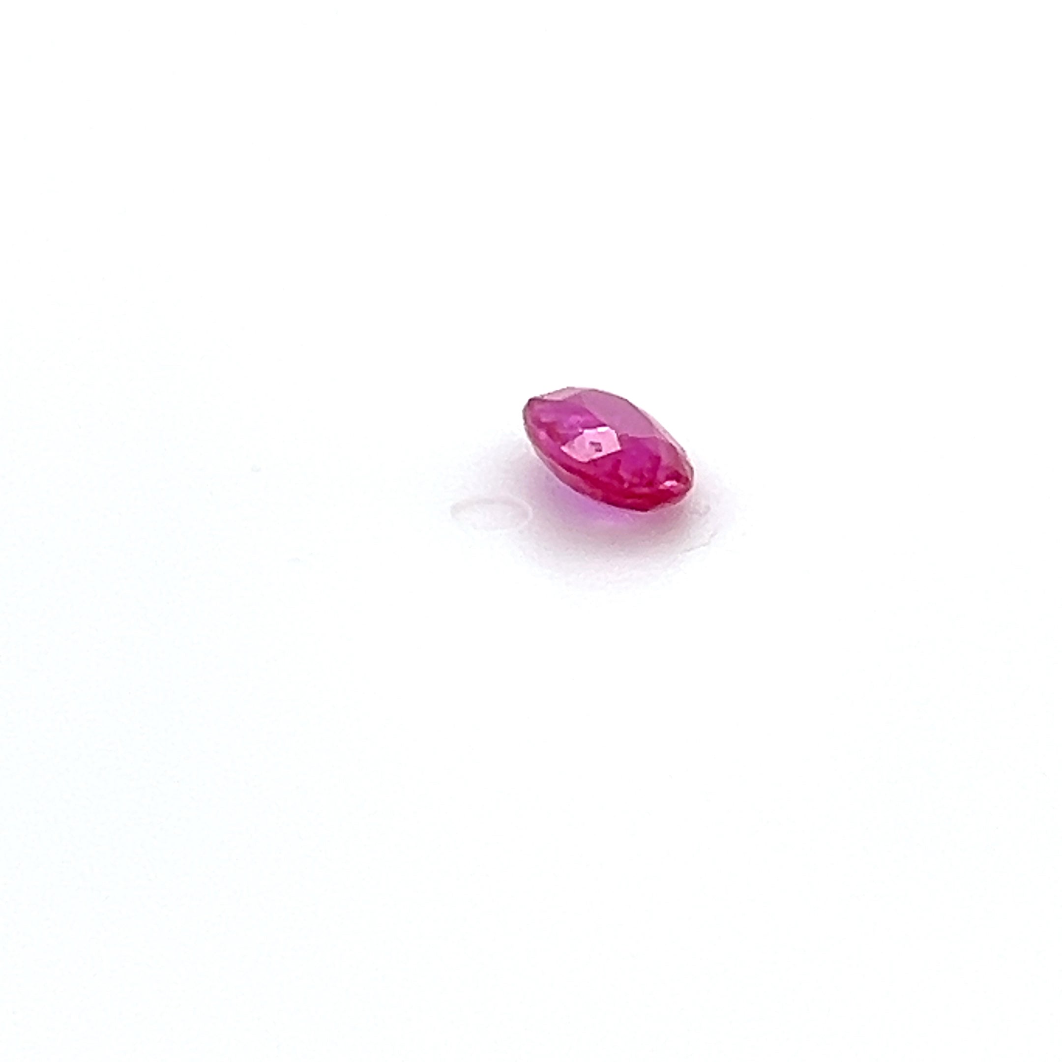 0.57 ct Oval Cut Mozambique Ruby