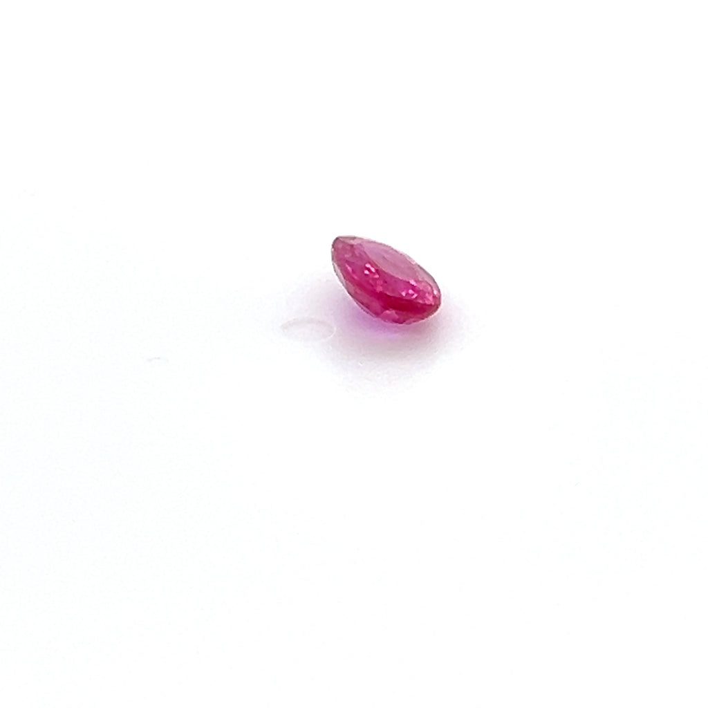 0.59 ct Oval Cut Mozambique Ruby