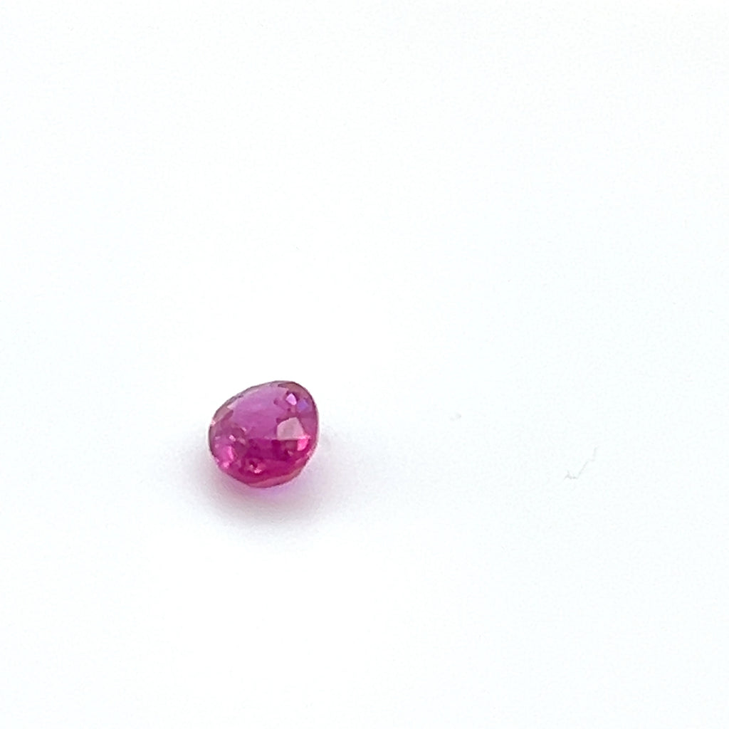 0.62 ct Oval Cut Mozambique Ruby