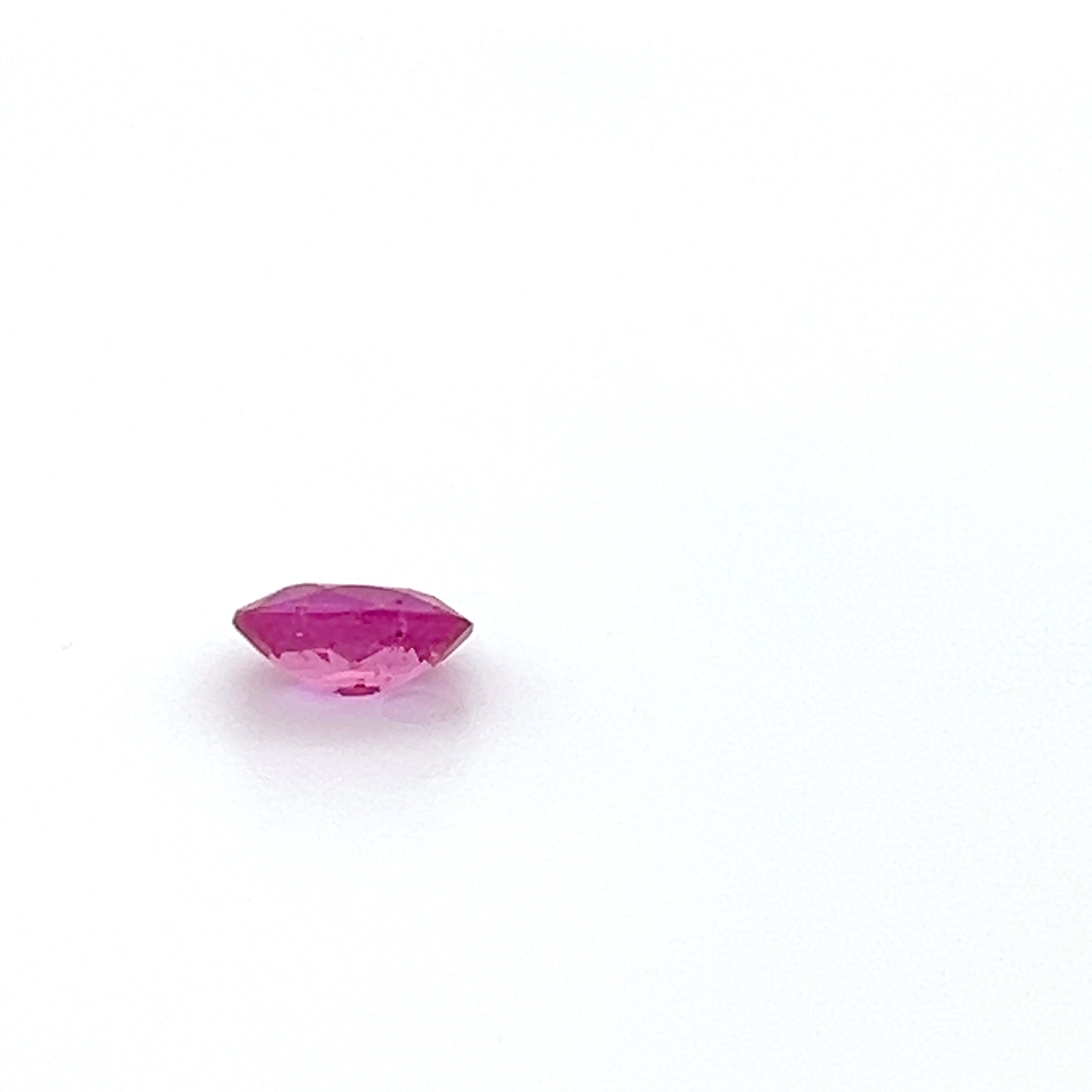 0.63 ct Oval Cut Mozambique Ruby