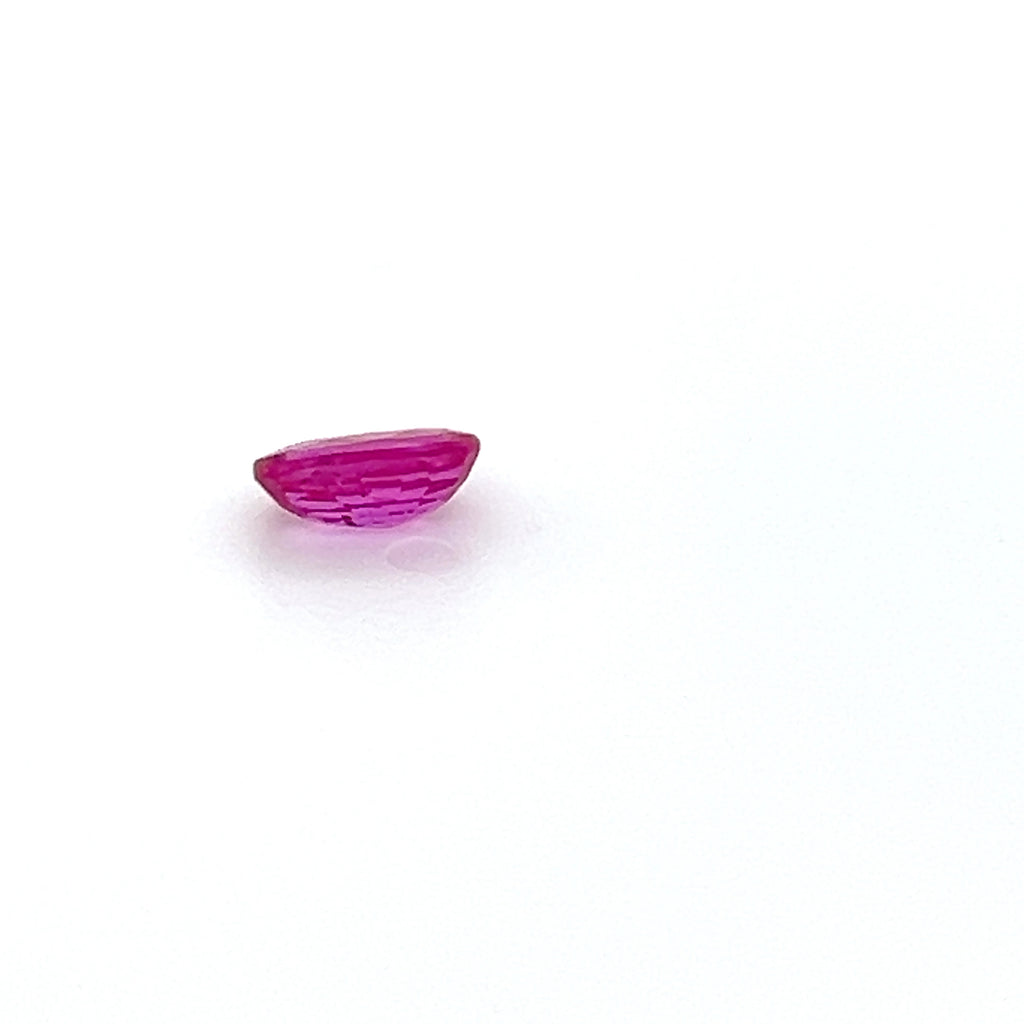 0.64 ct Oval Cut Mozambique Ruby