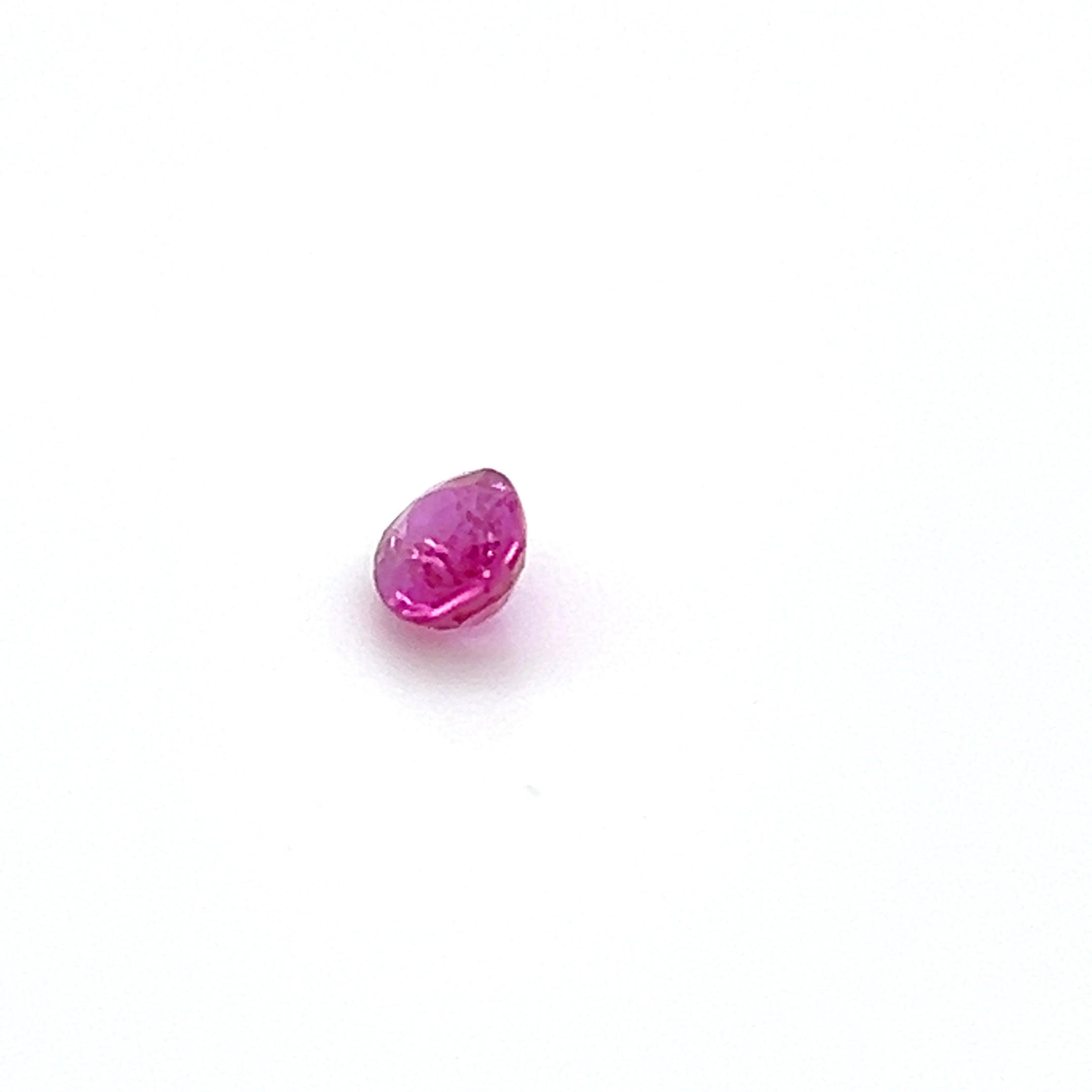 0.66 ct Oval Cut Mozambique Ruby