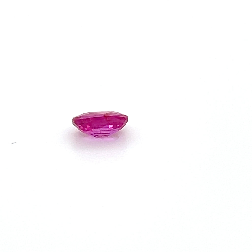 0.66 ct Oval Cut Mozambique Ruby