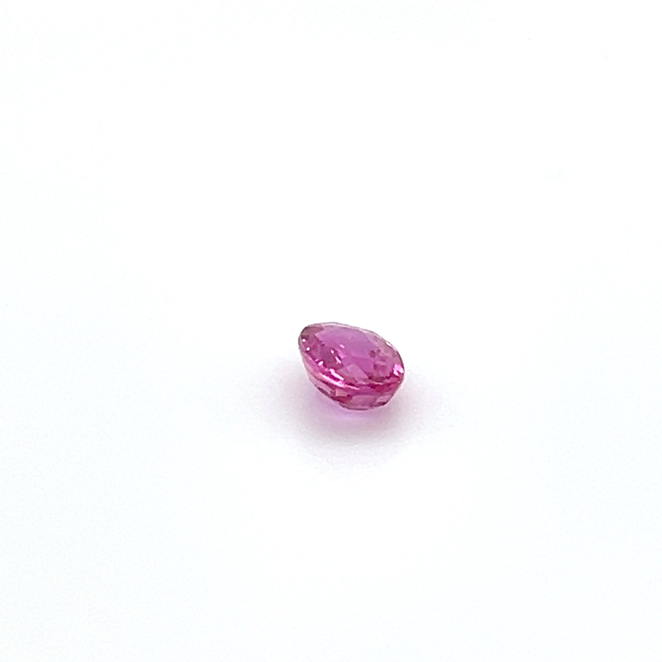 0.67 ct Oval Cut Mozambique Ruby