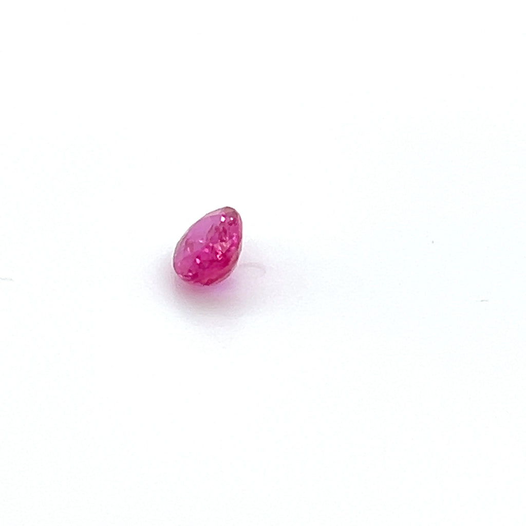 0.67 ct Oval Cut Mozambique Ruby