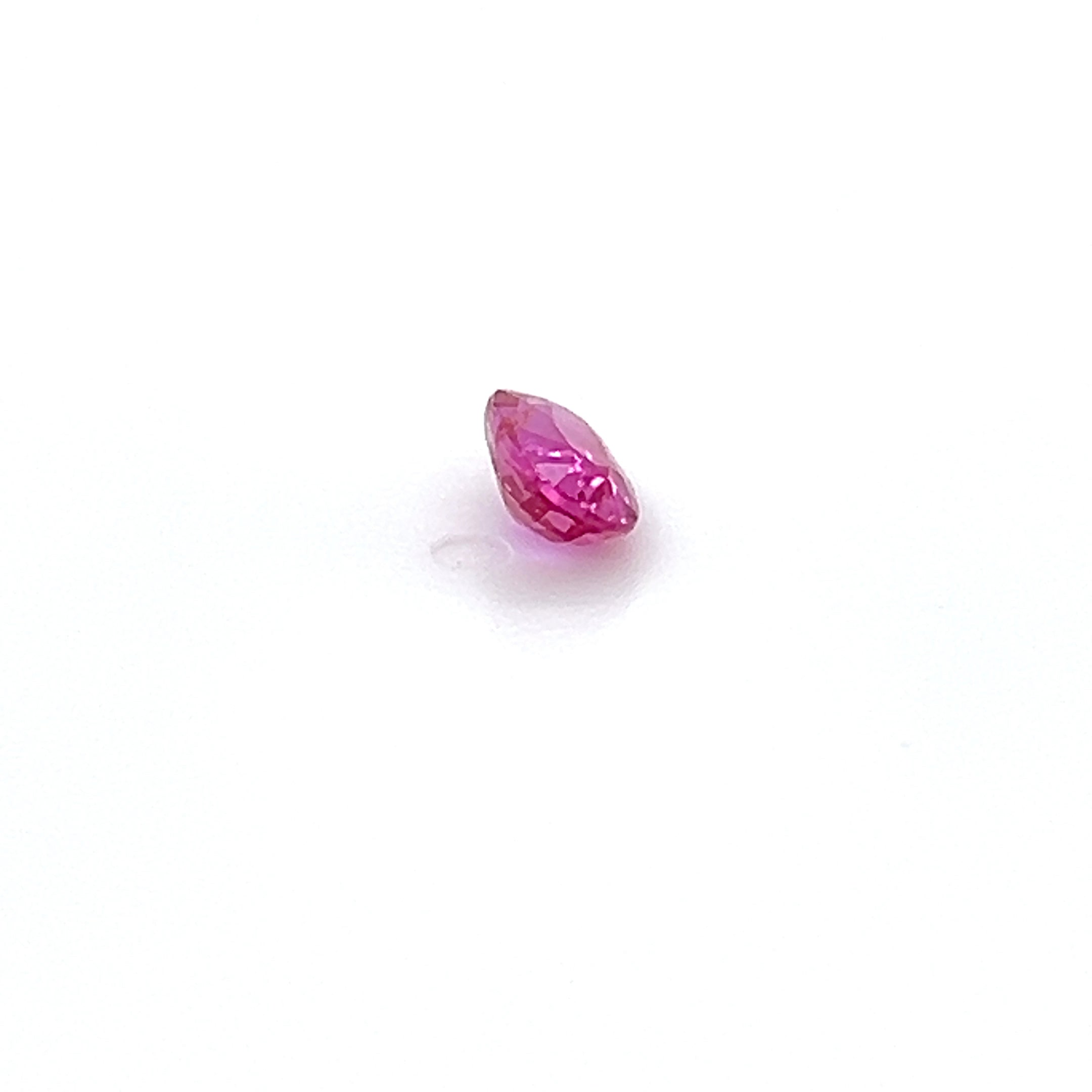 0.68 ct Oval Cut Mozambique Ruby