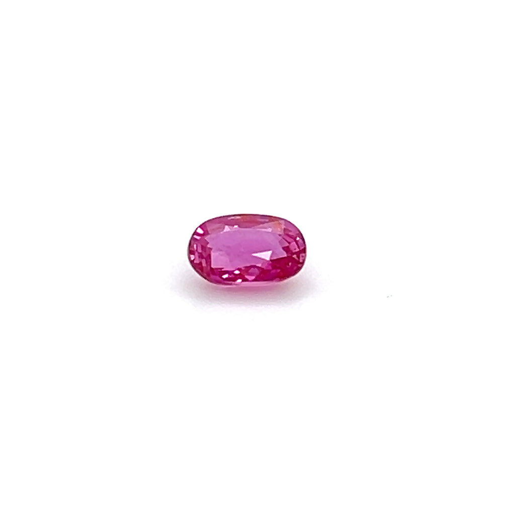 0.68 ct Oval Cut Mozambique Ruby