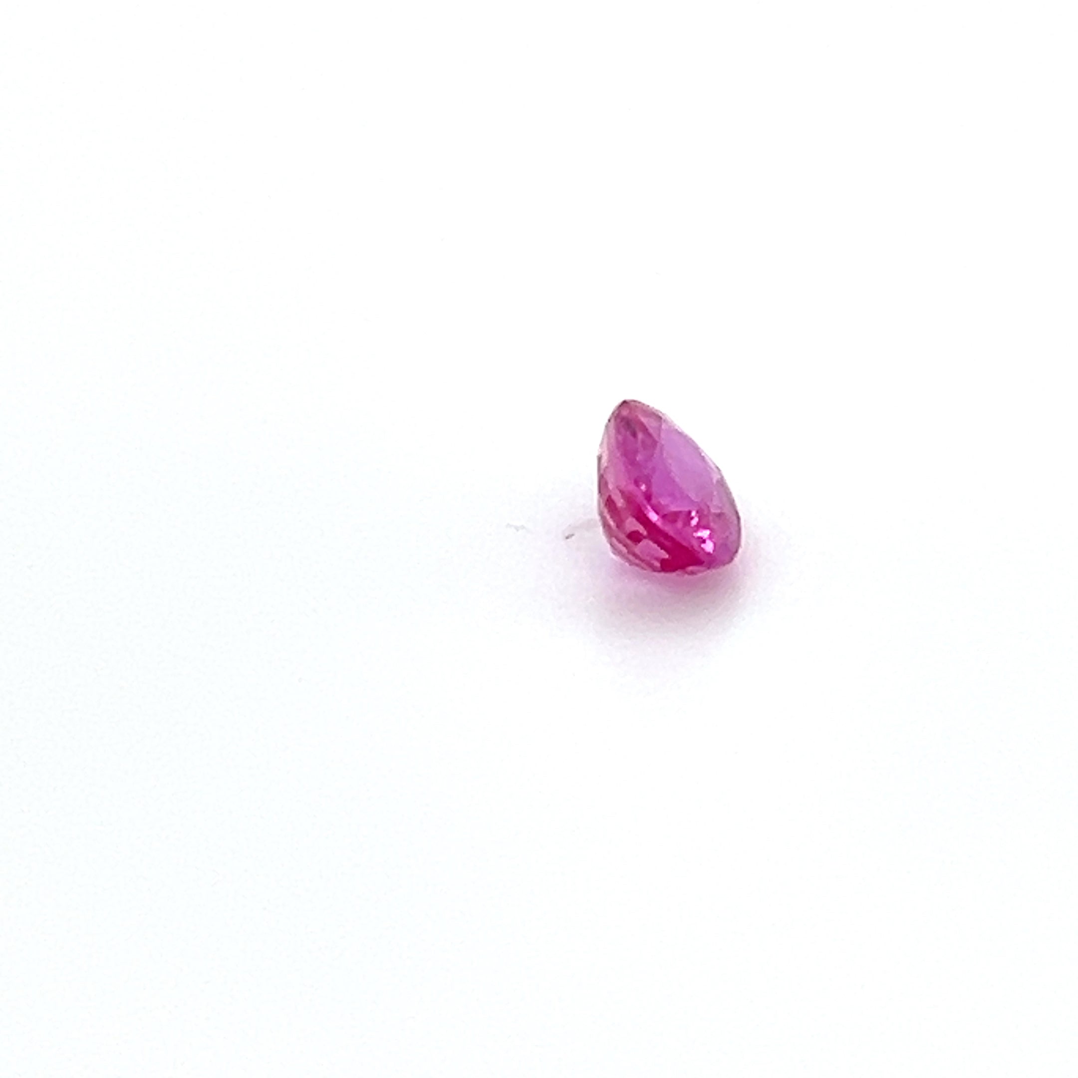 0.68 ct Oval Cut Mozambique Ruby