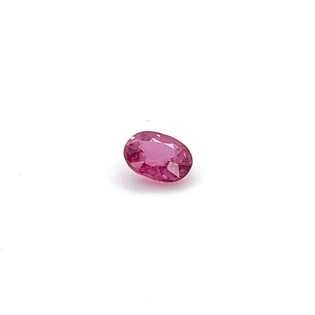 0.68 ct Oval Cut Mozambique Ruby
