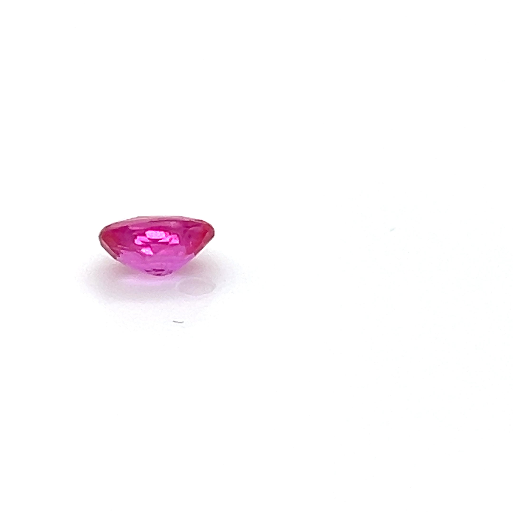 0.75 ct Oval Cut Mozambique Ruby