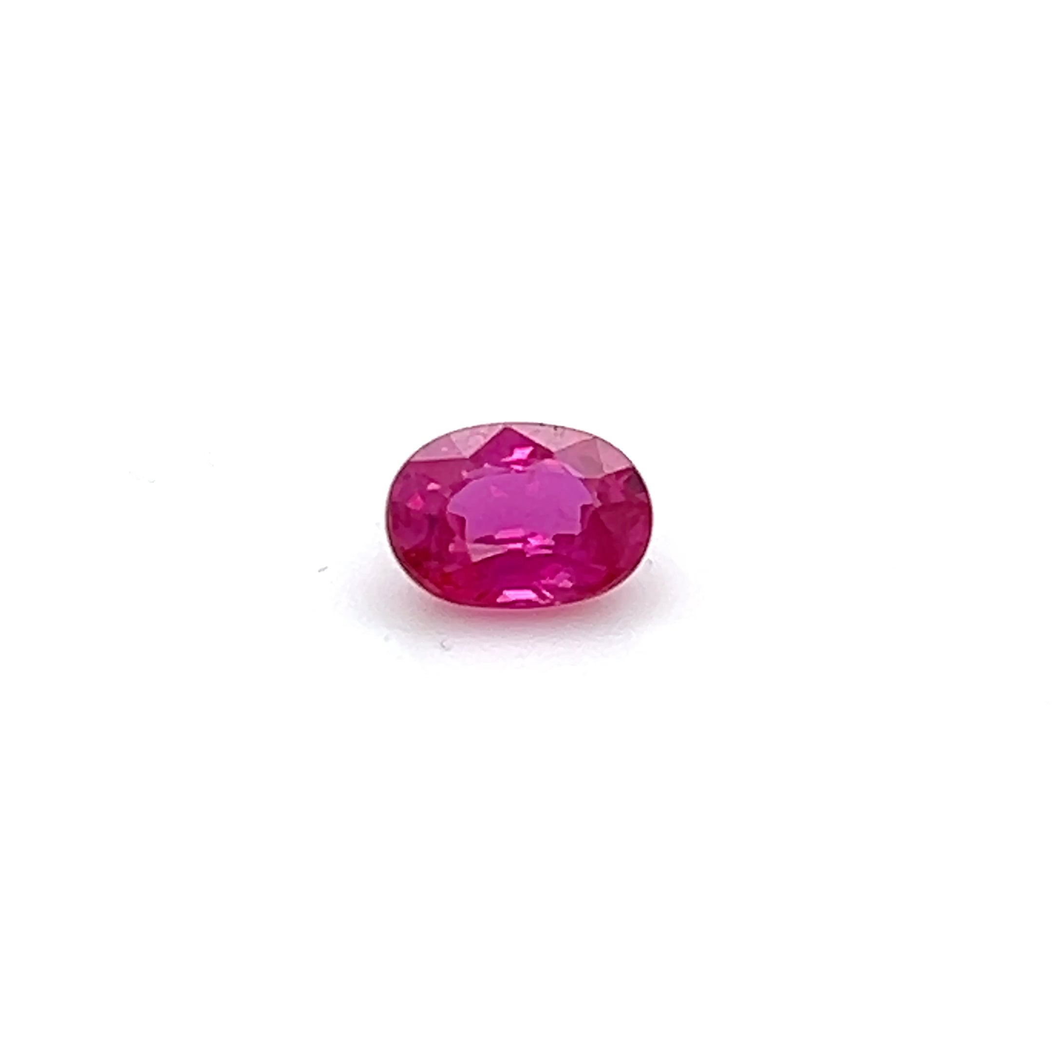 1.05 ct Oval Cut Mozambique Ruby
