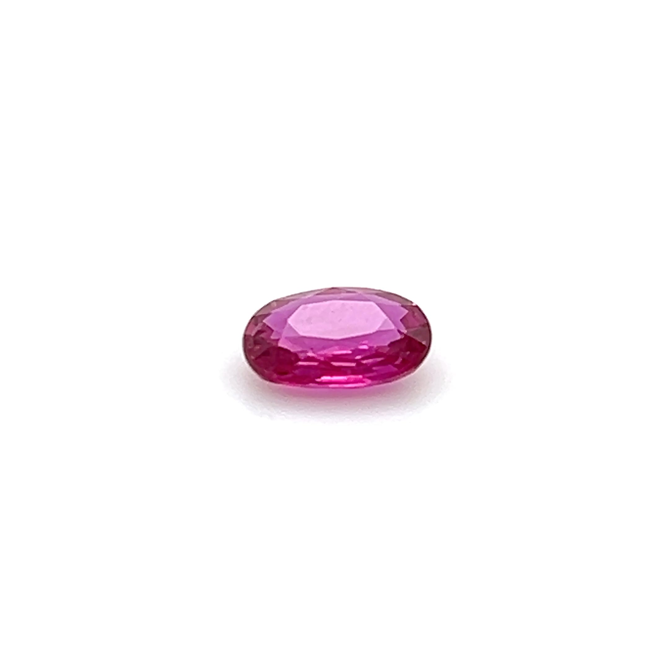 1.16 ct Oval Cut Mozambique Ruby