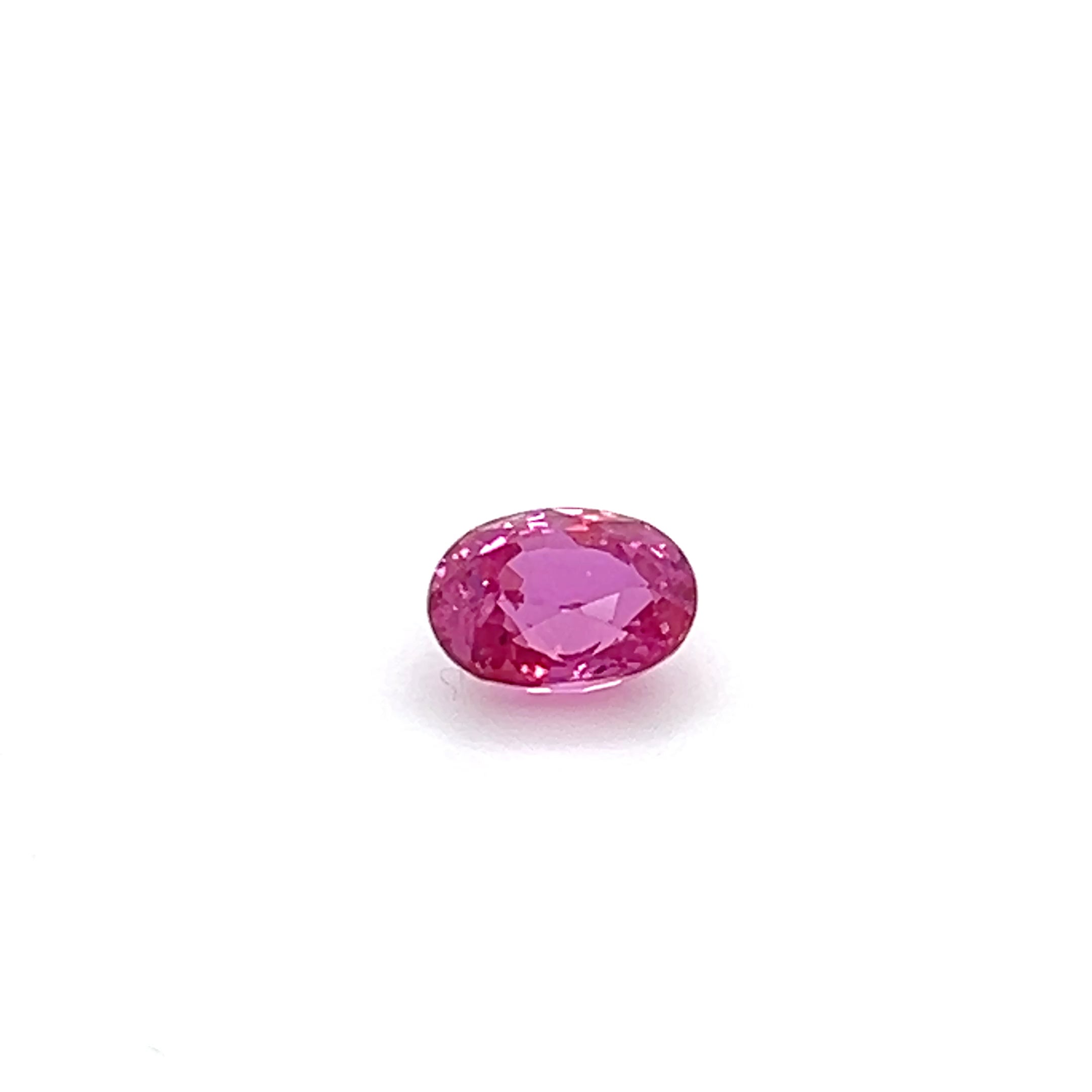 1.16 ct Oval Cut Mozambique Ruby