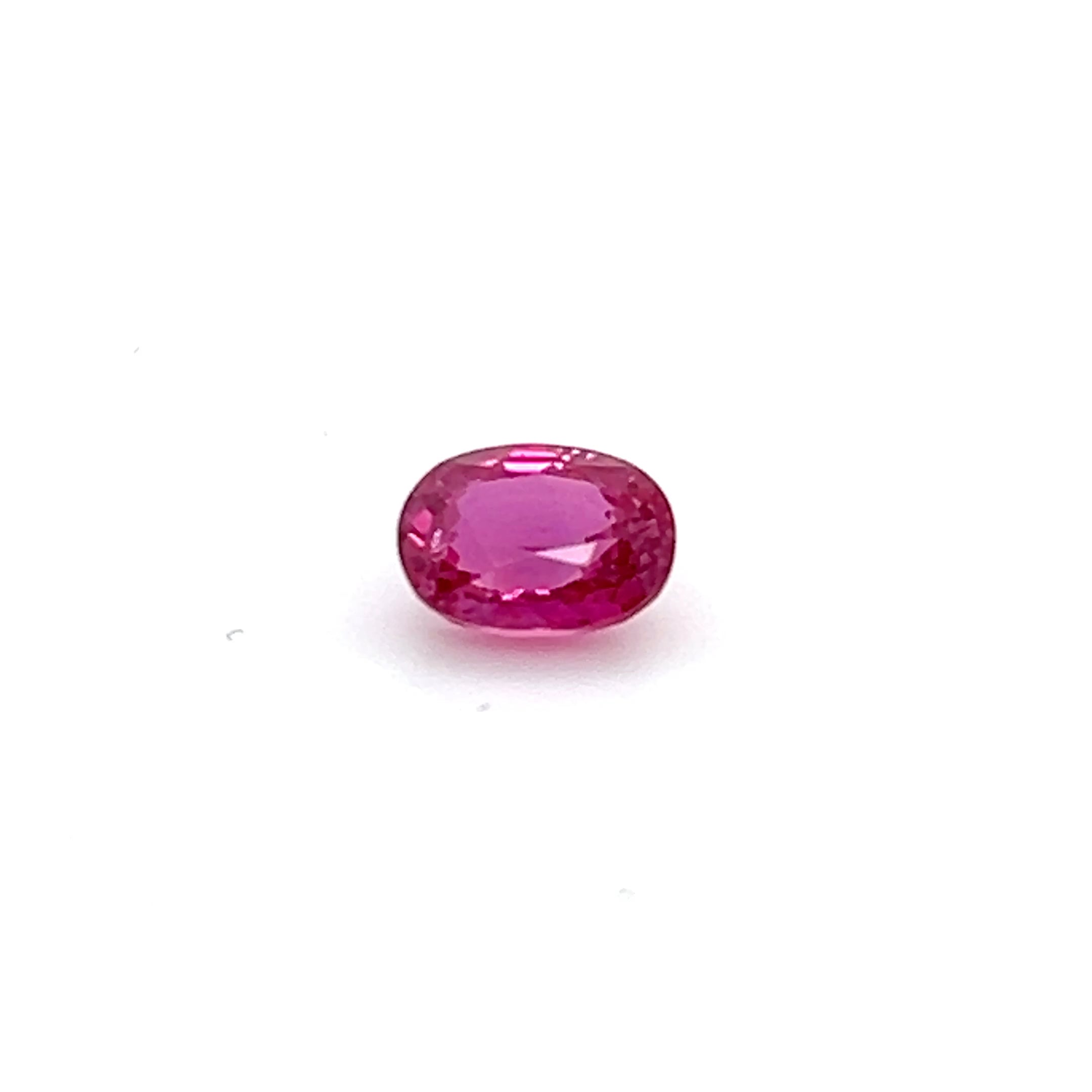 1.25 ct Oval Cut Mozambique Ruby