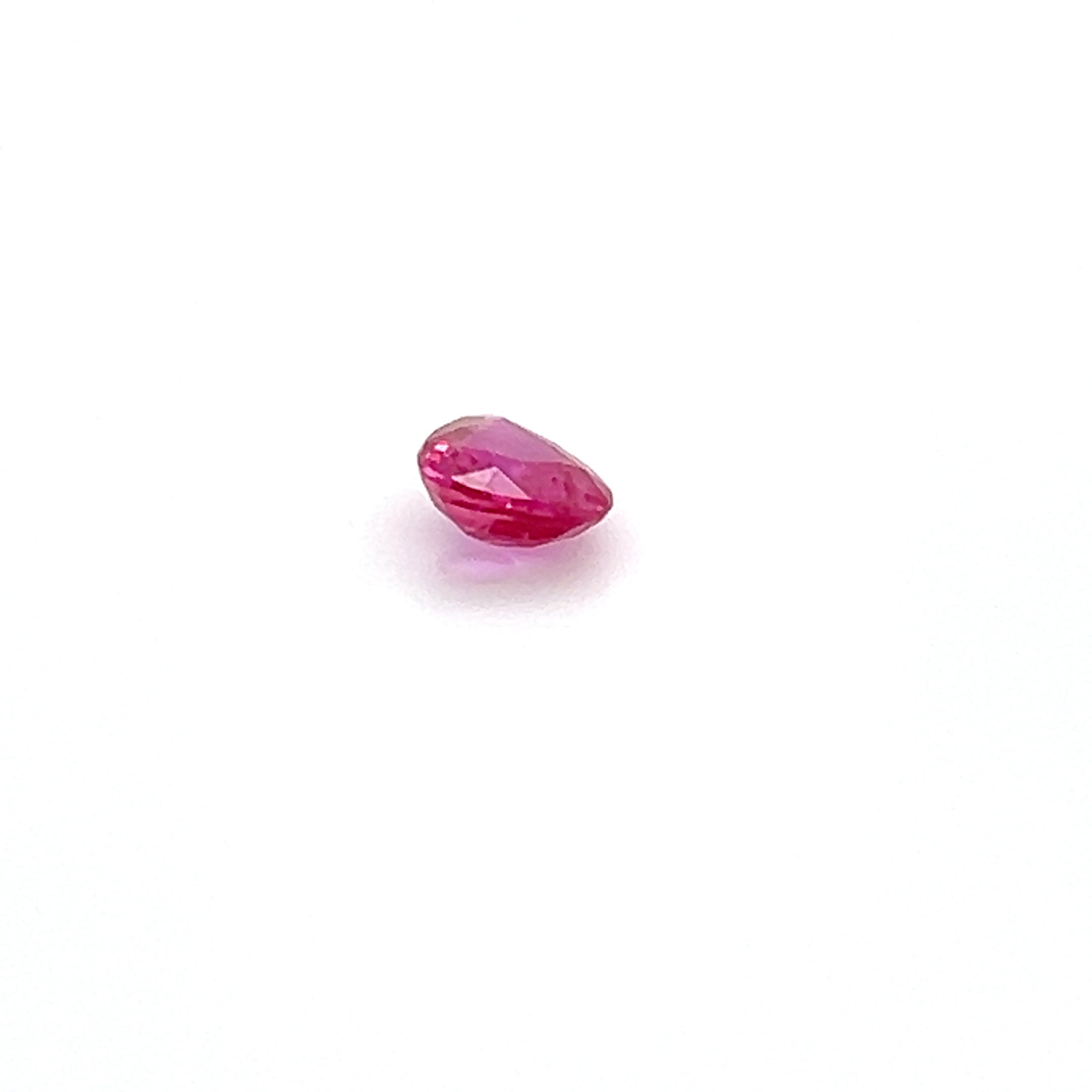 0.65 ct Pear Cut Mozambique Ruby