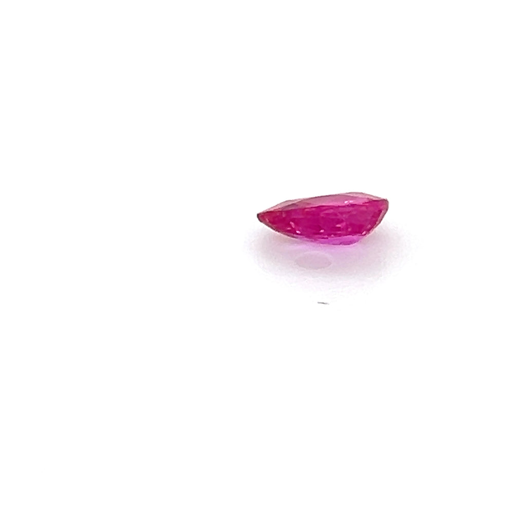 0.76 ct Pear Cut Mozambique Ruby