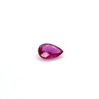 0.78 ct Pear Cut Mozambique Ruby