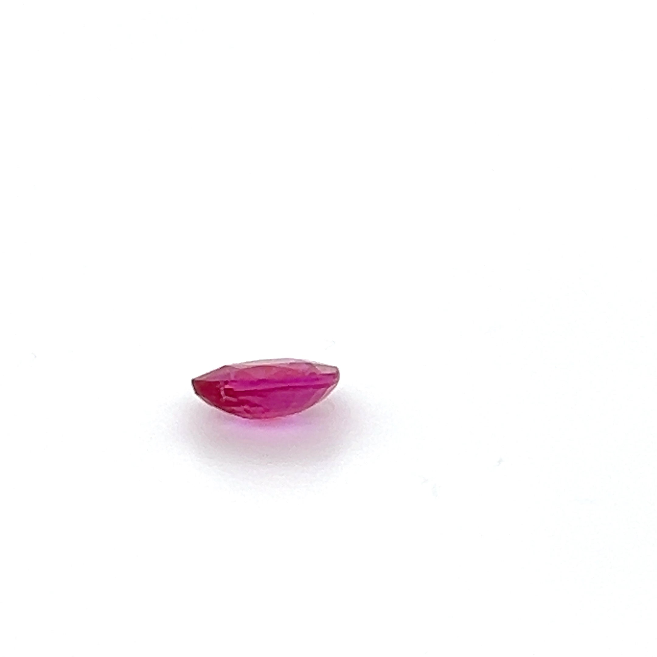 0.66 ct Pear Cut Mozambique Ruby