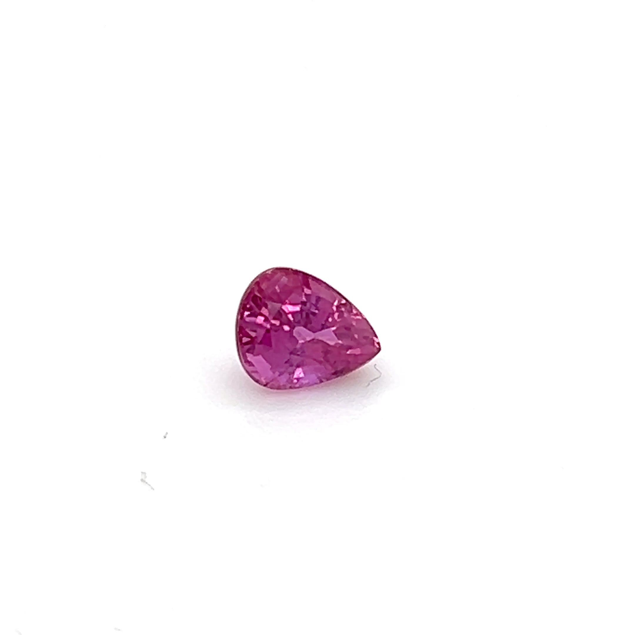 1.04 ct Pear Cut Mozambique Ruby