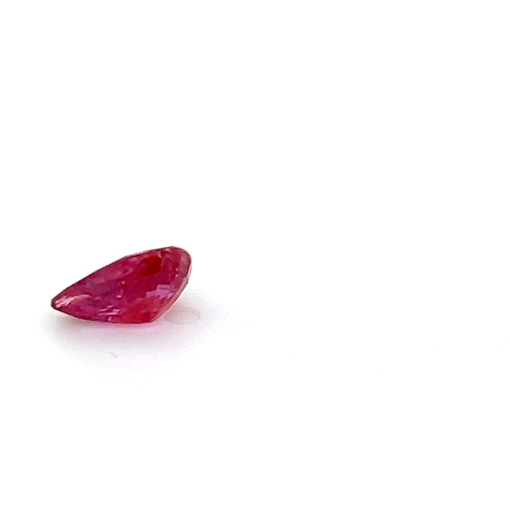 1.07 ct Pear Cut Mozambique Ruby