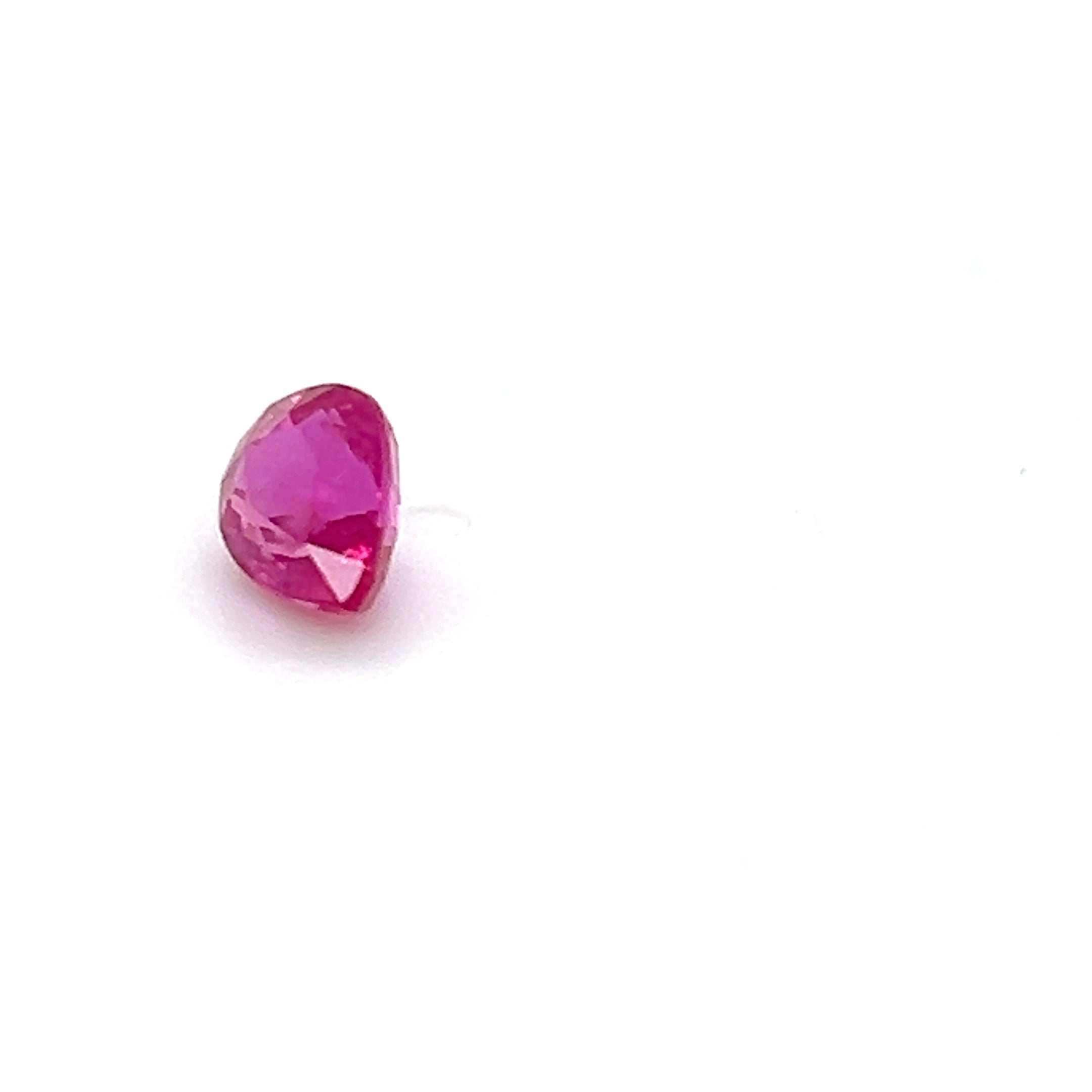 1.10 ct Pear Cut Mozambique Ruby