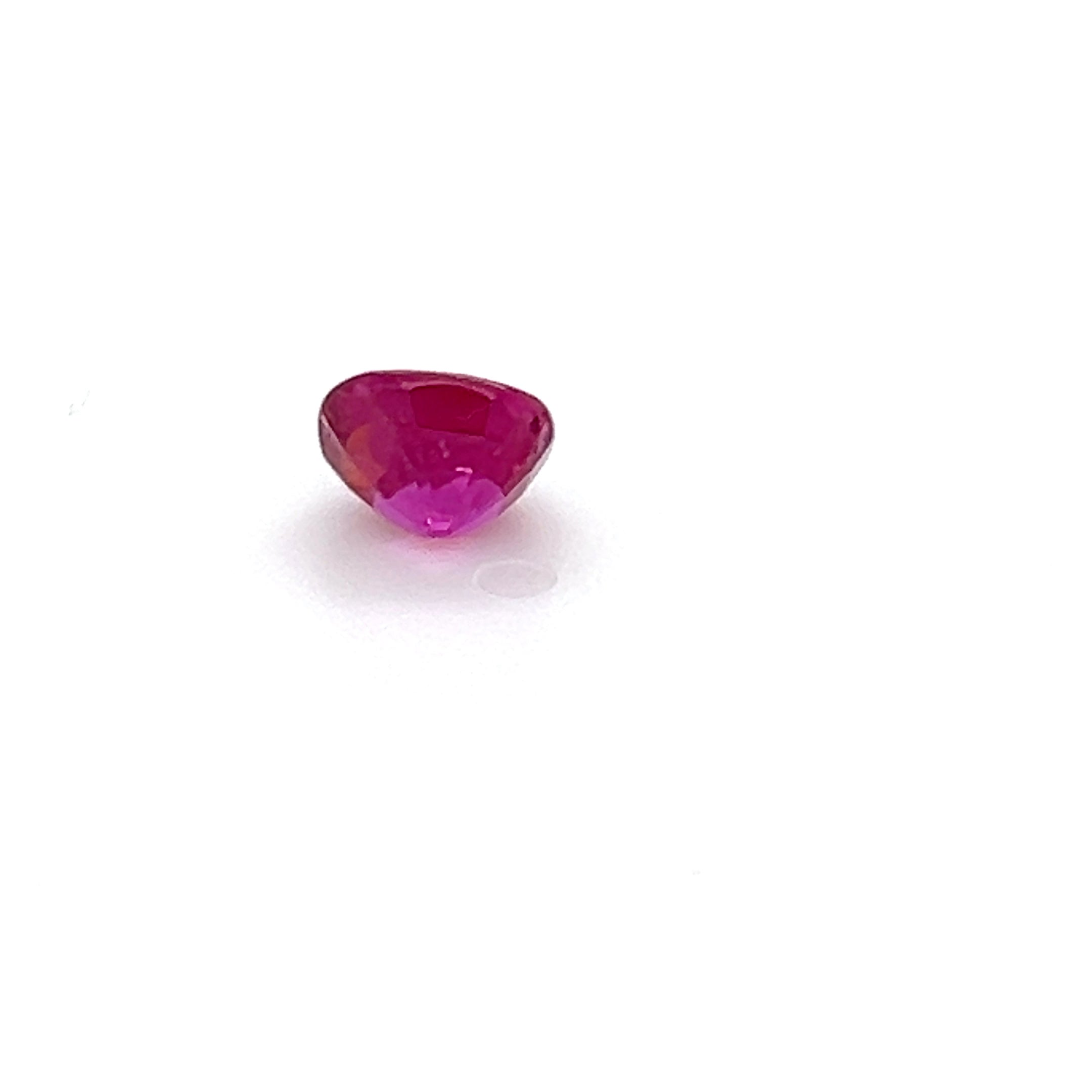 1.01 ct Cushion Cut Mozambique Ruby