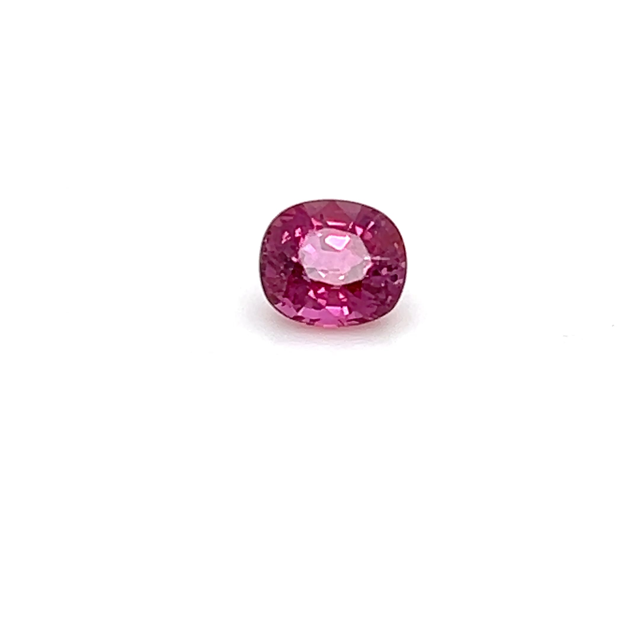 1.15 ct Cushion Cut Mozambique Ruby
