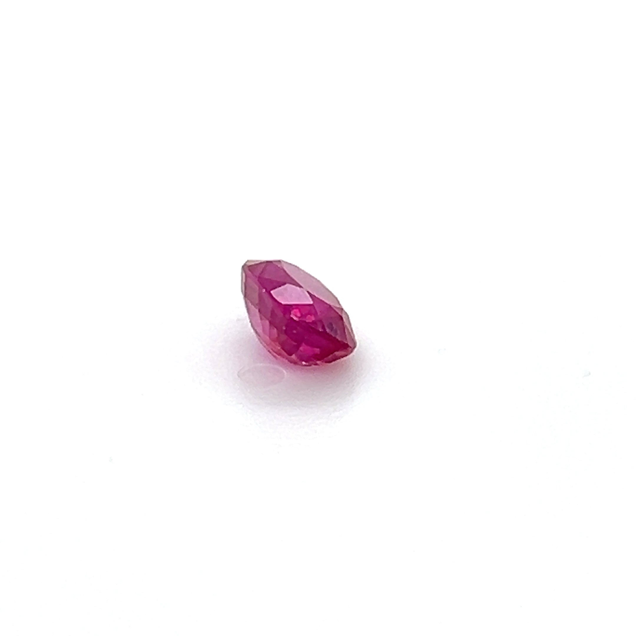 1.24 ct Cushion Cut Mozambique Ruby