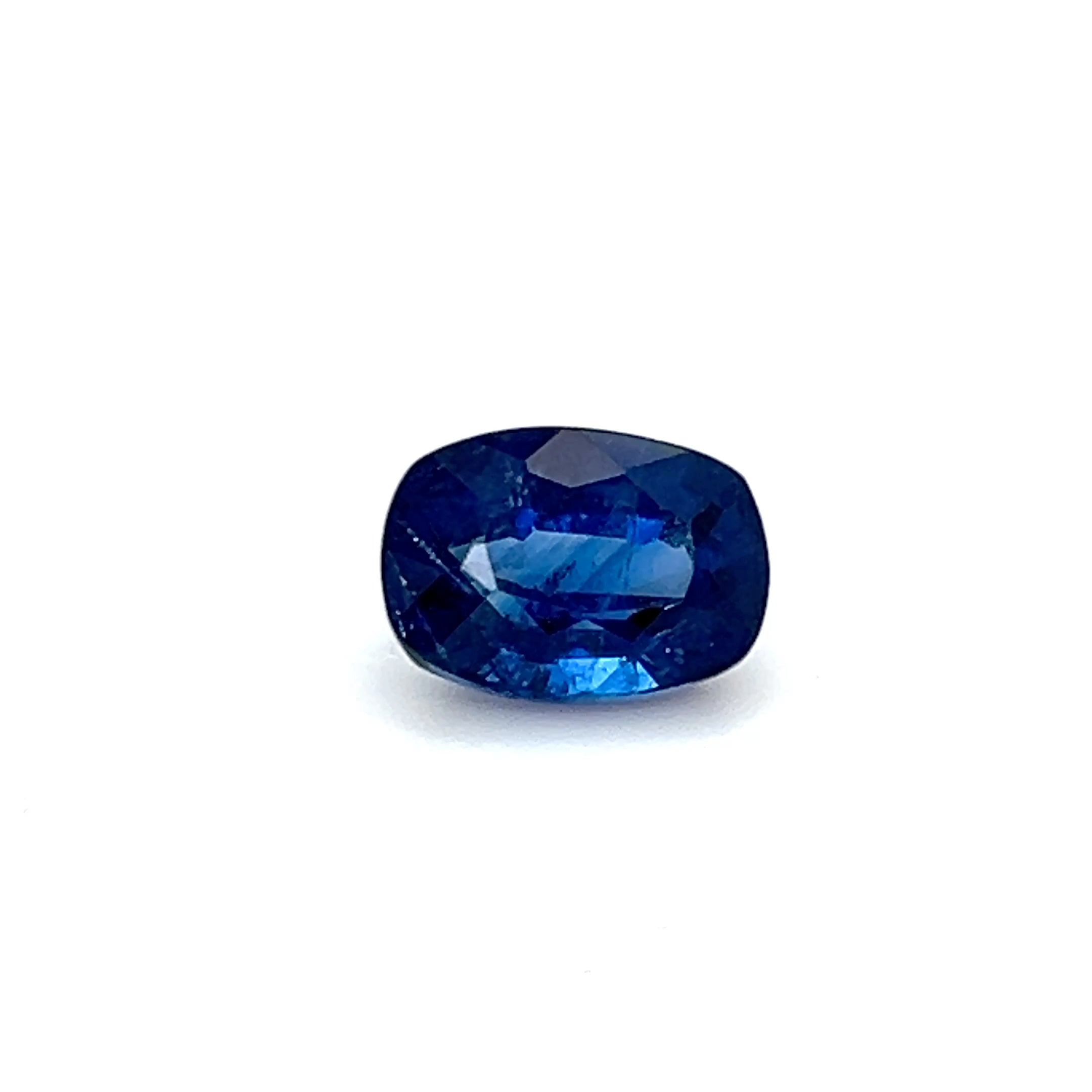 2.82 ct Cushion Cut Sri Lankan Sapphire
