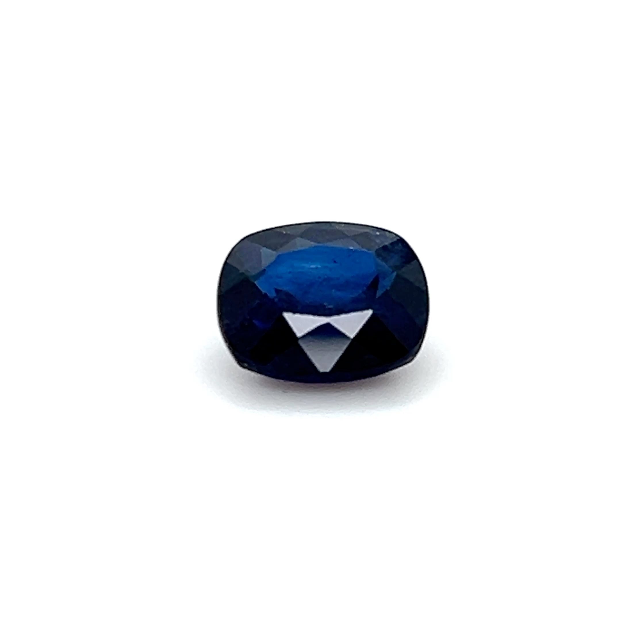 3.25 ct Cushion Cut Sri Lankan Sapphire