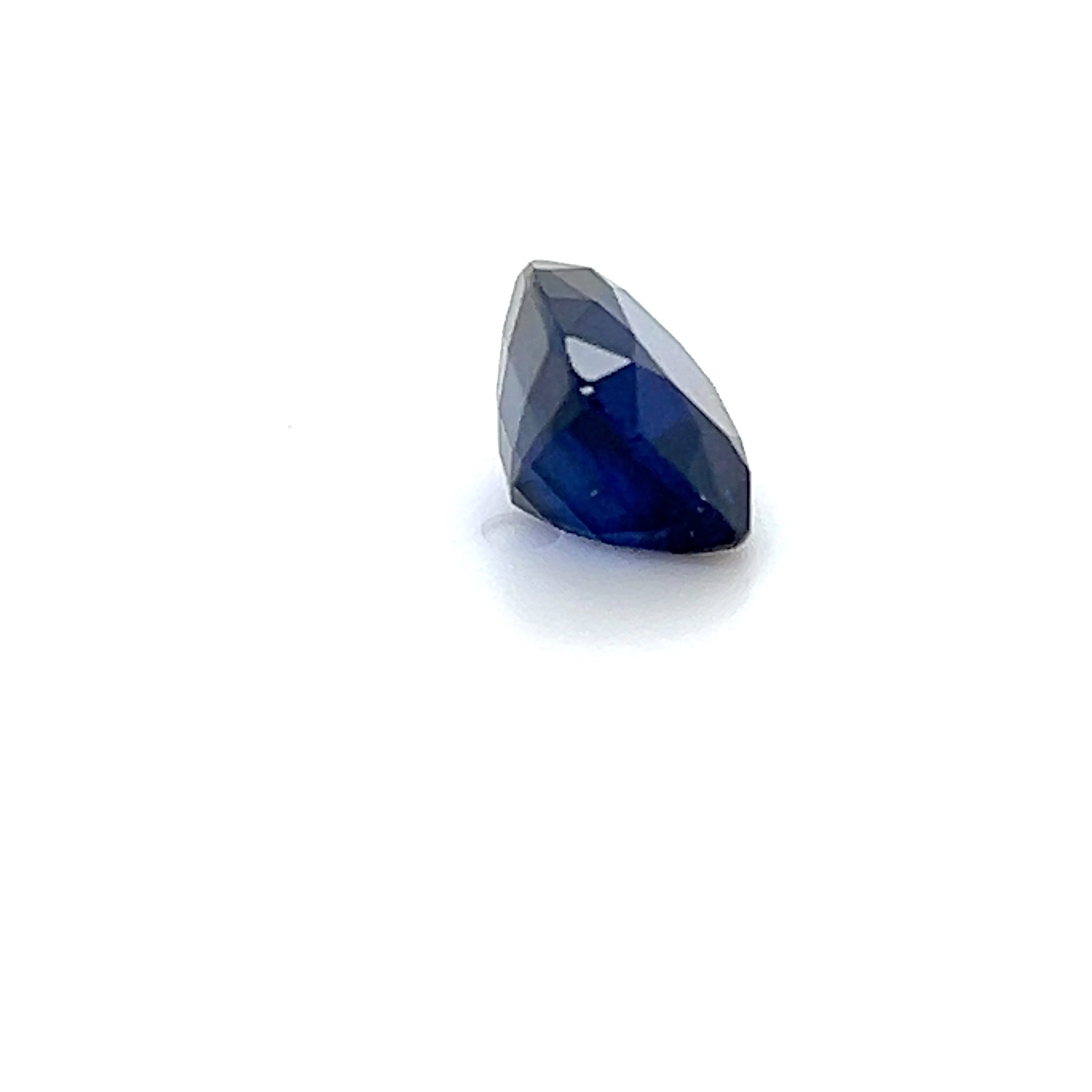 3.47 ct Cushion Cut Sri Lankan Sapphire