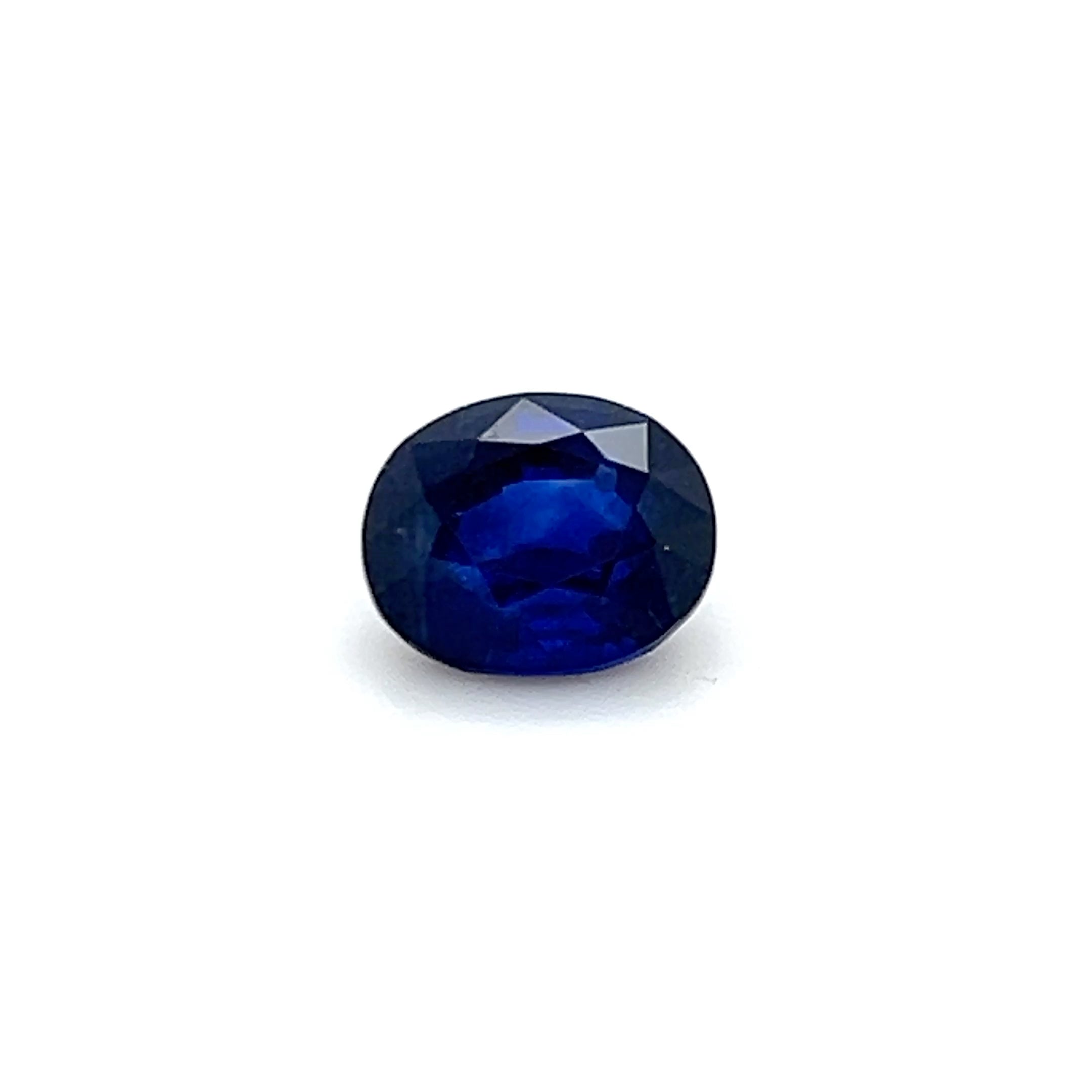 2.74 ct Oval Cut Sri Lankan Sapphire