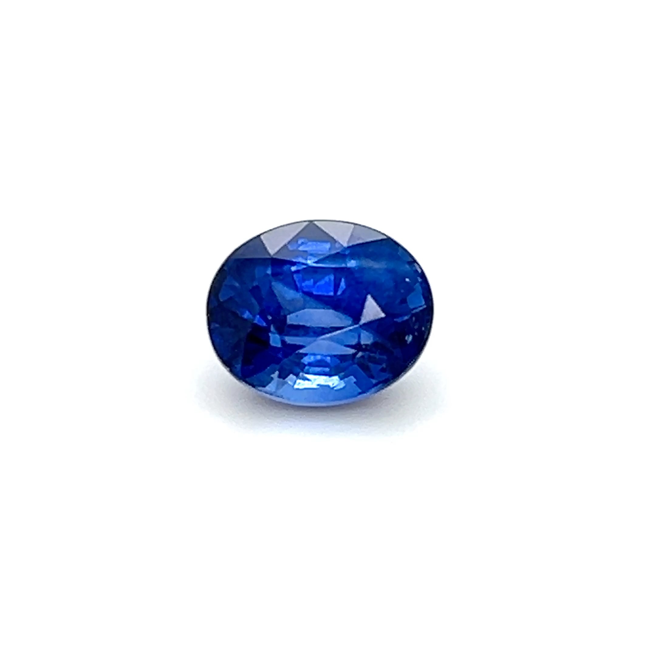3.34 ct Oval Cut Sri Lankan Sapphire