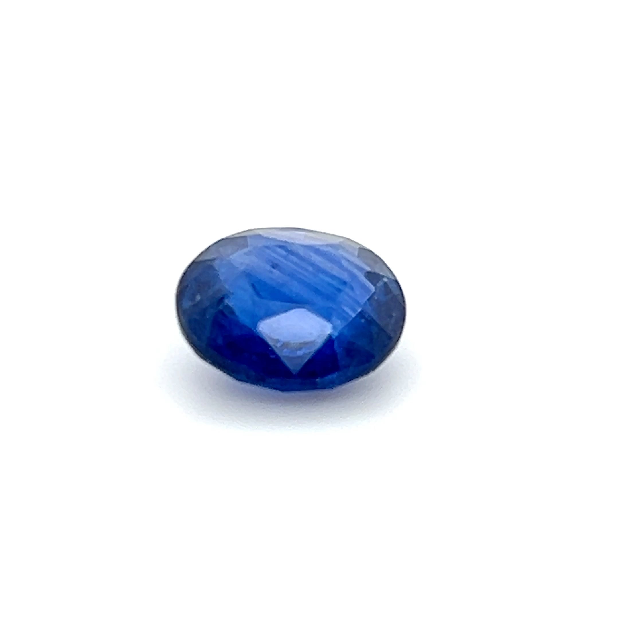 3.96 ct Oval Cut Sri Lankan Sapphire