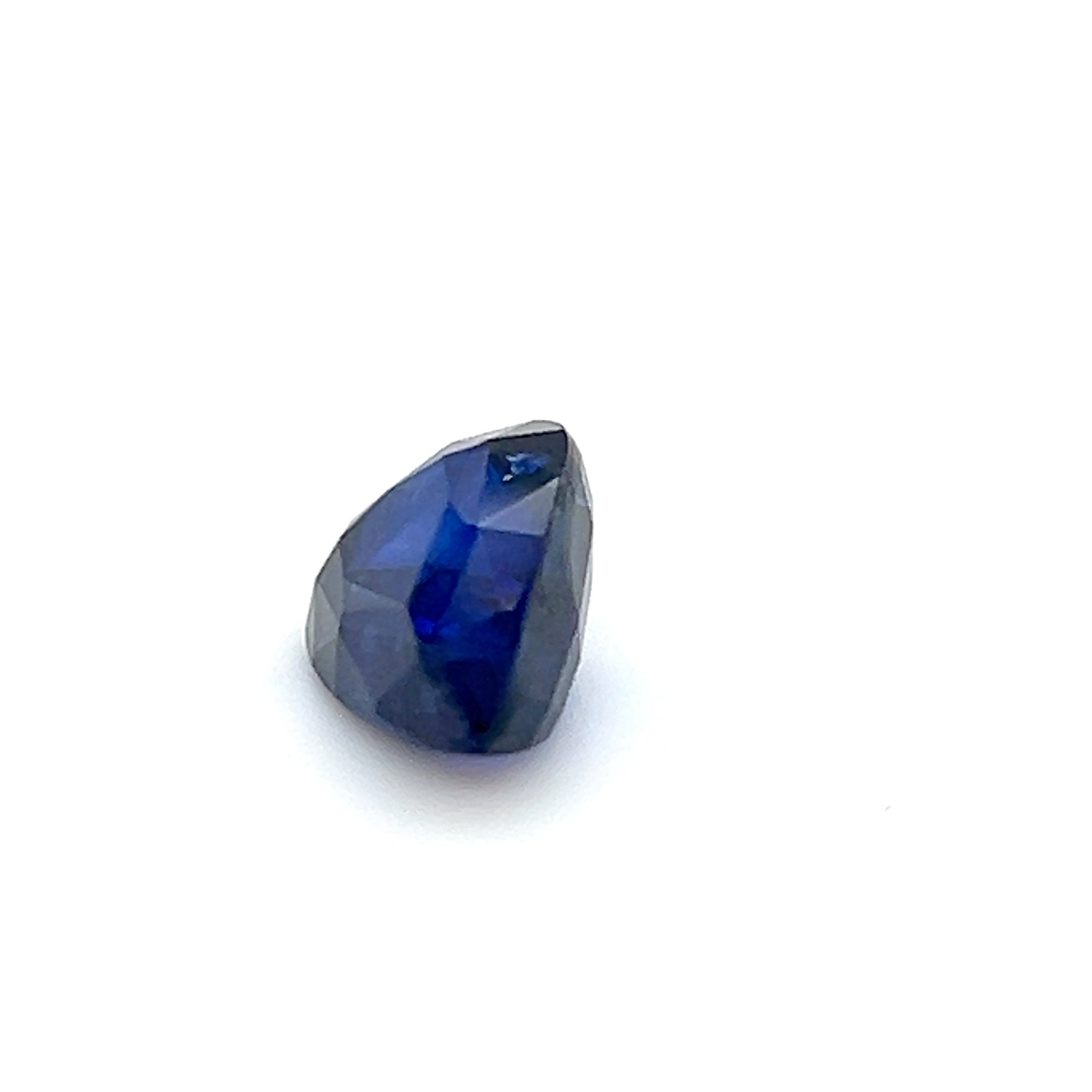 4.21 ct Pear Cut Sri Lankan Sapphire