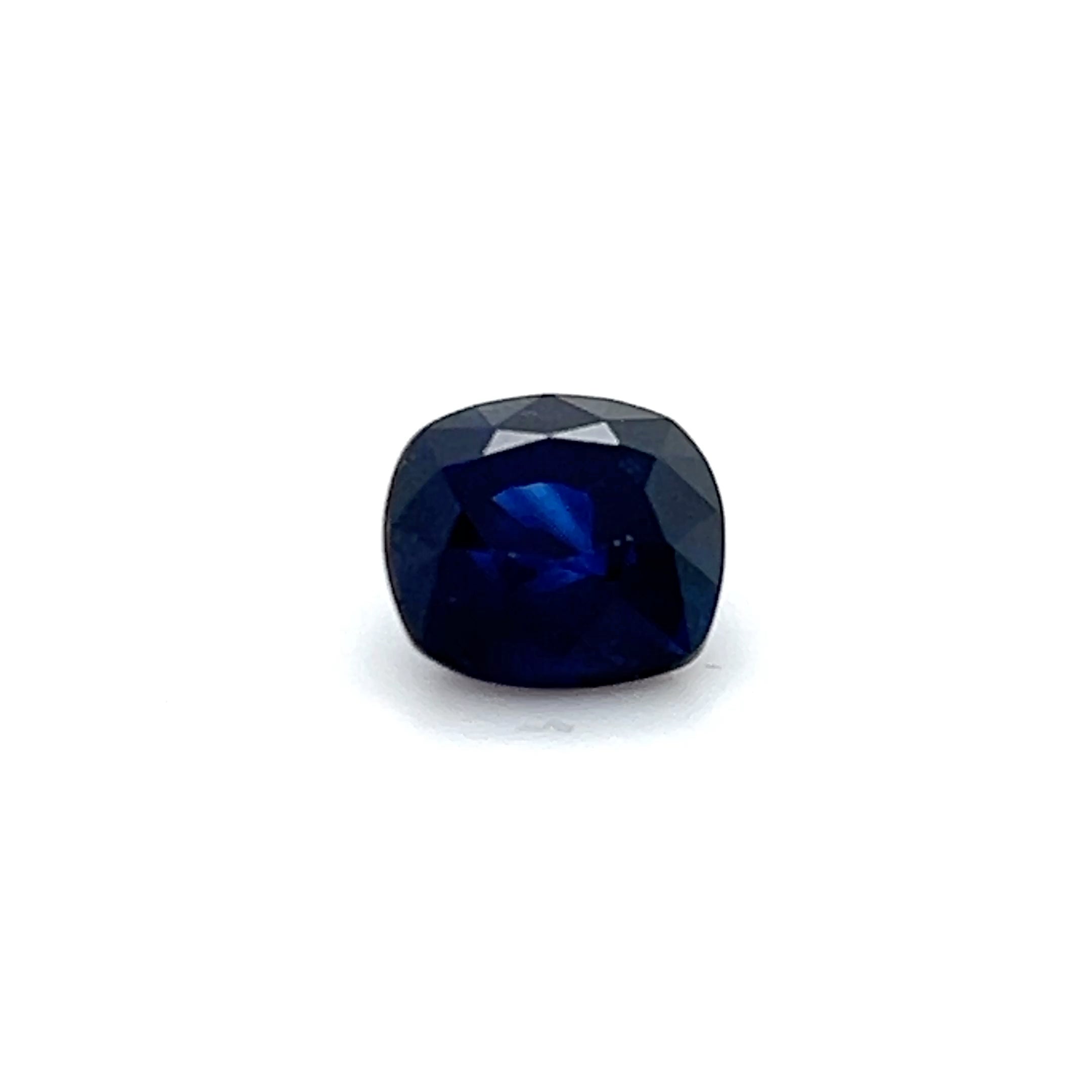 3.30 ct Cushion Cut Sri Lankan Sapphire
