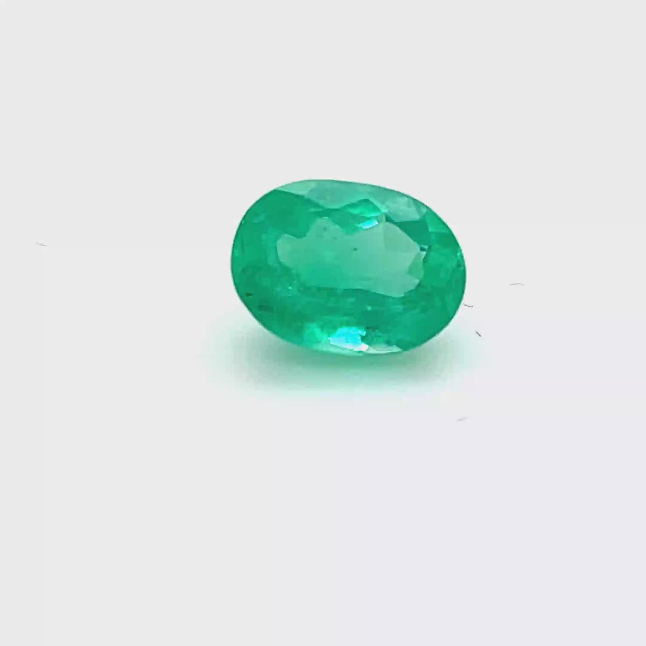 2.38 ct Oval Cut Colombian Emerald
