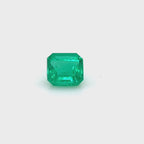 1.23 ct Square Cut Colombian Emerald