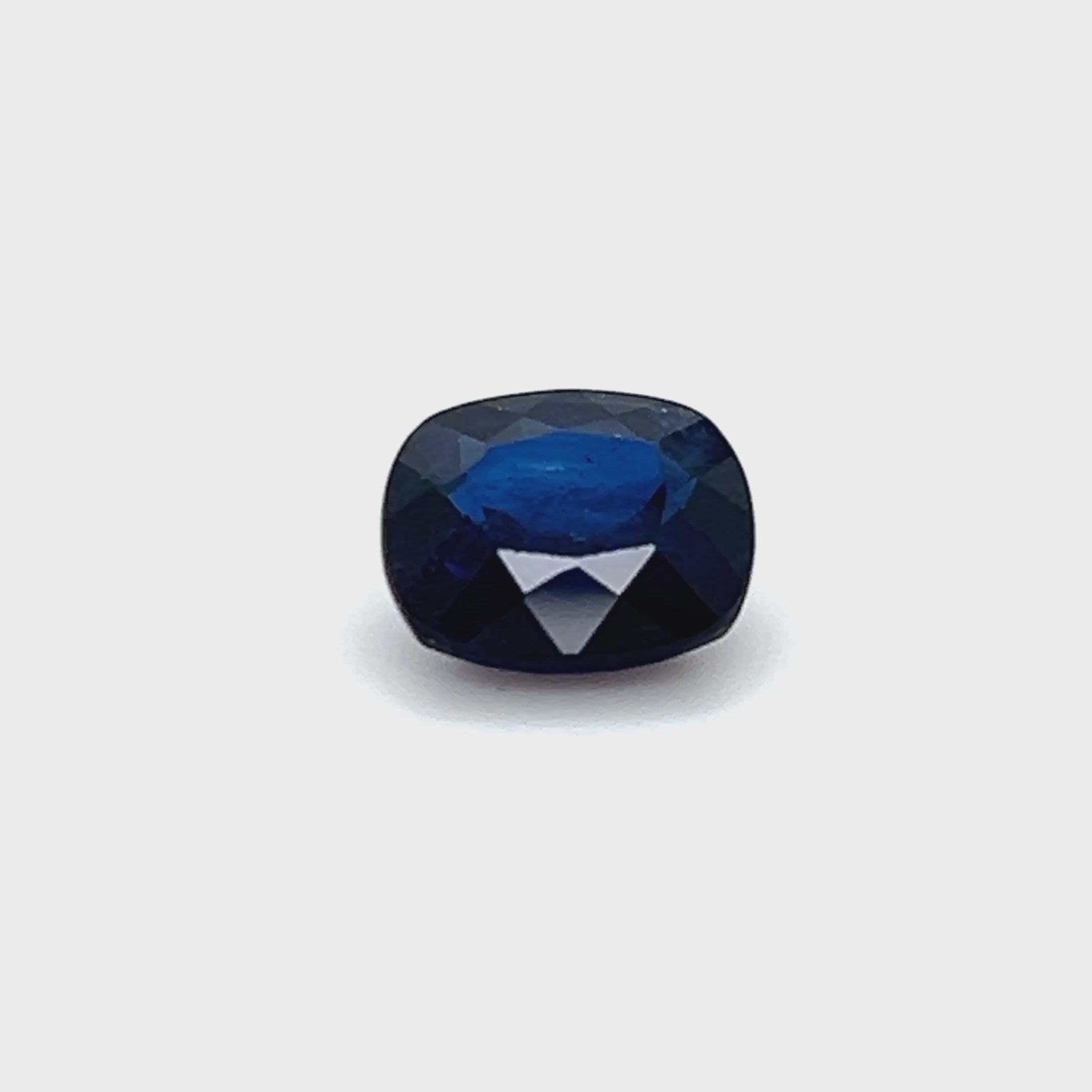 3.25 ct Cushion Cut Sri Lankan Sapphire