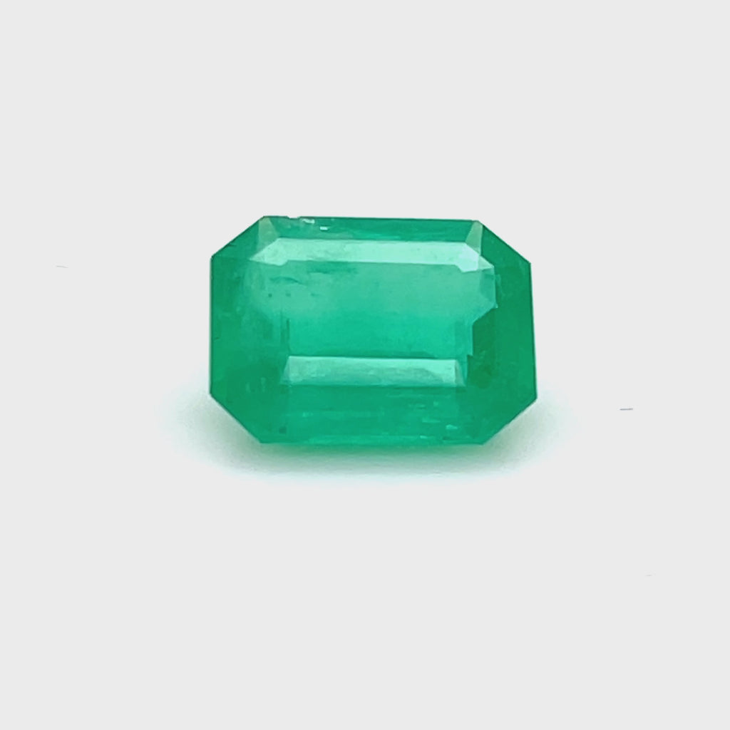 4.26 ct Emerald Cut GIA Colombian Emerald