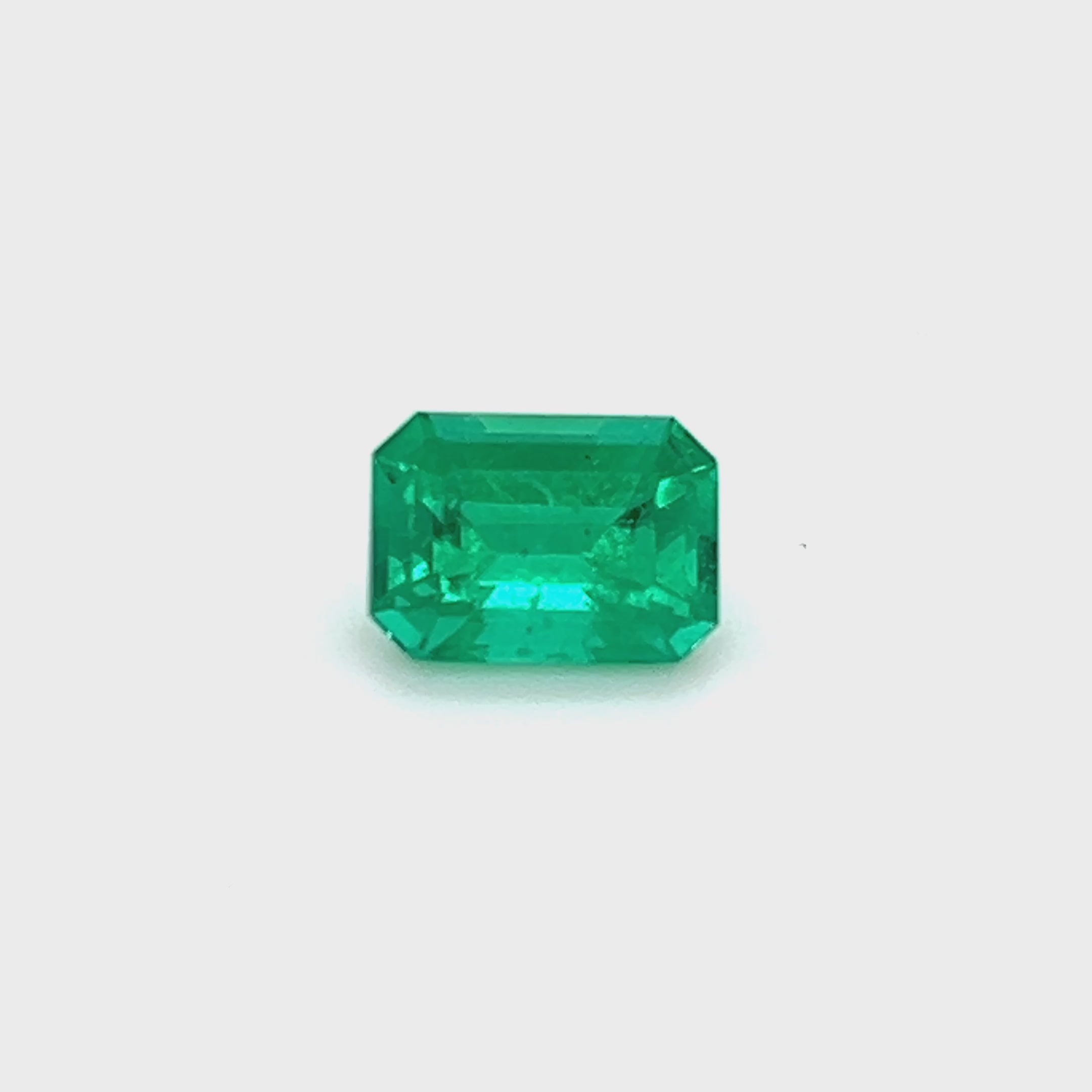 1.58 ct Emerald Cut Colombian Emerald