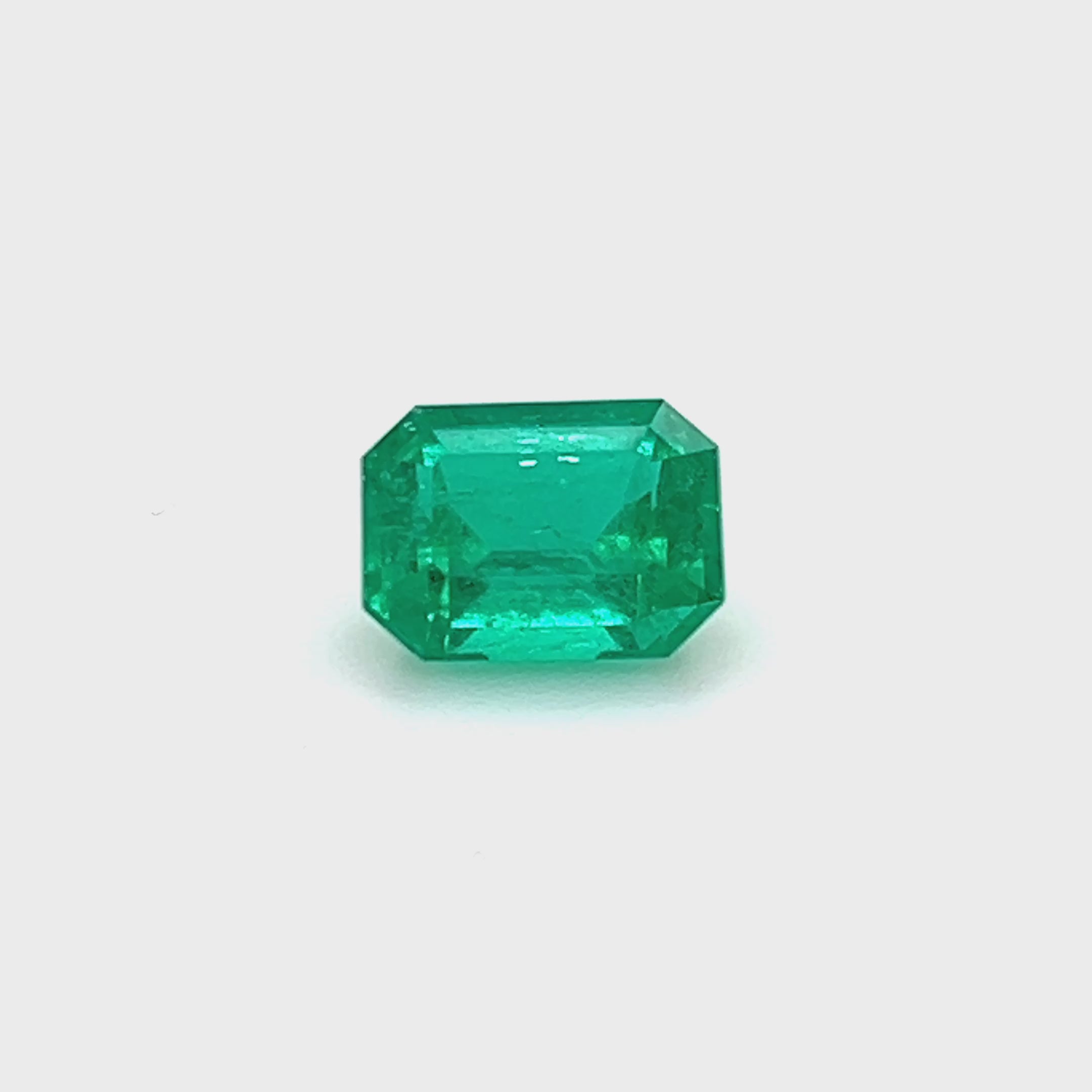 1.88 ct Emerald Cut Colombian Emerald