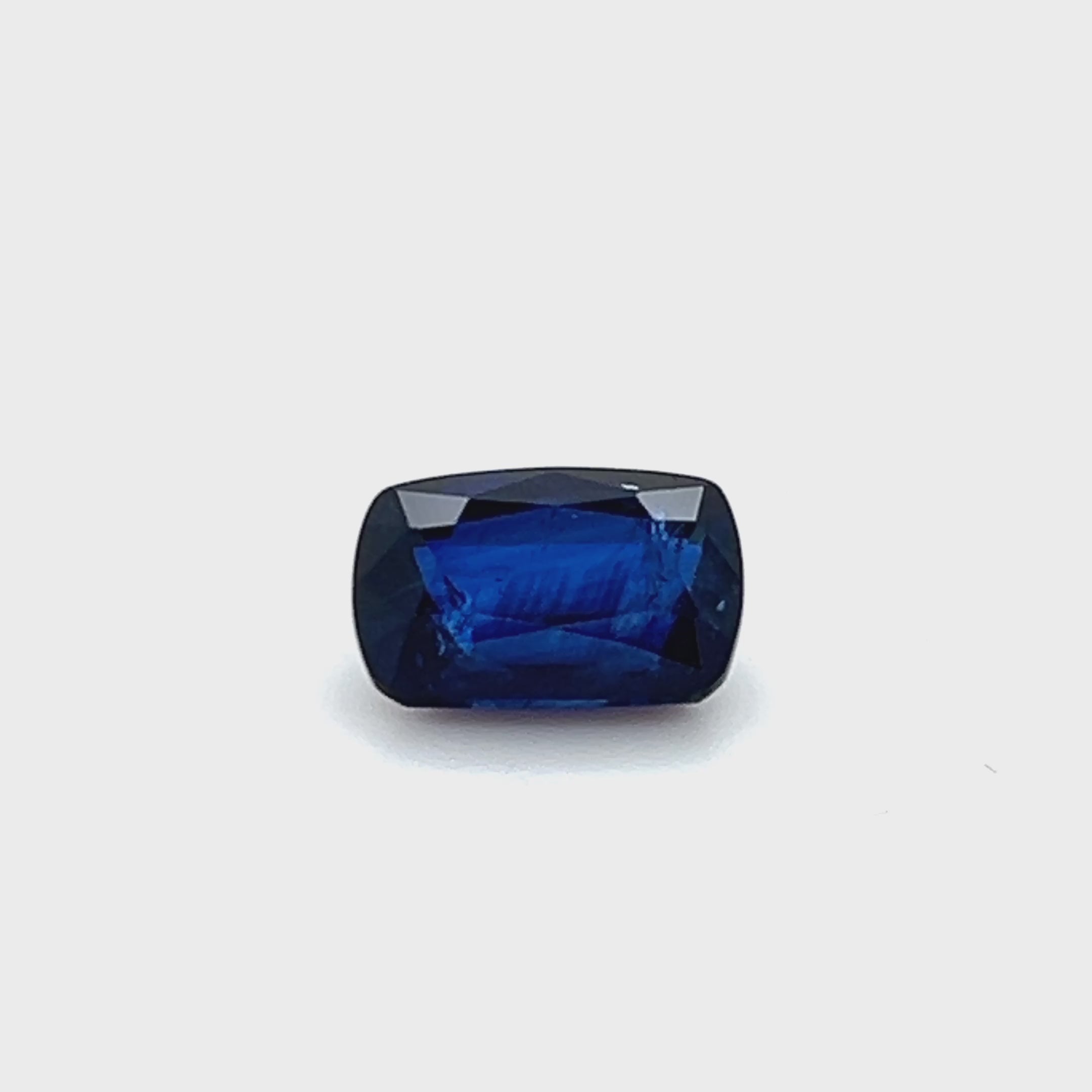 3.09 ct Cushion Cut Sri Lankan Sapphire