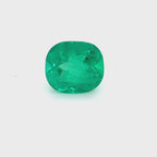3.27 ct Cushion Cut GIA Colombian Emerald