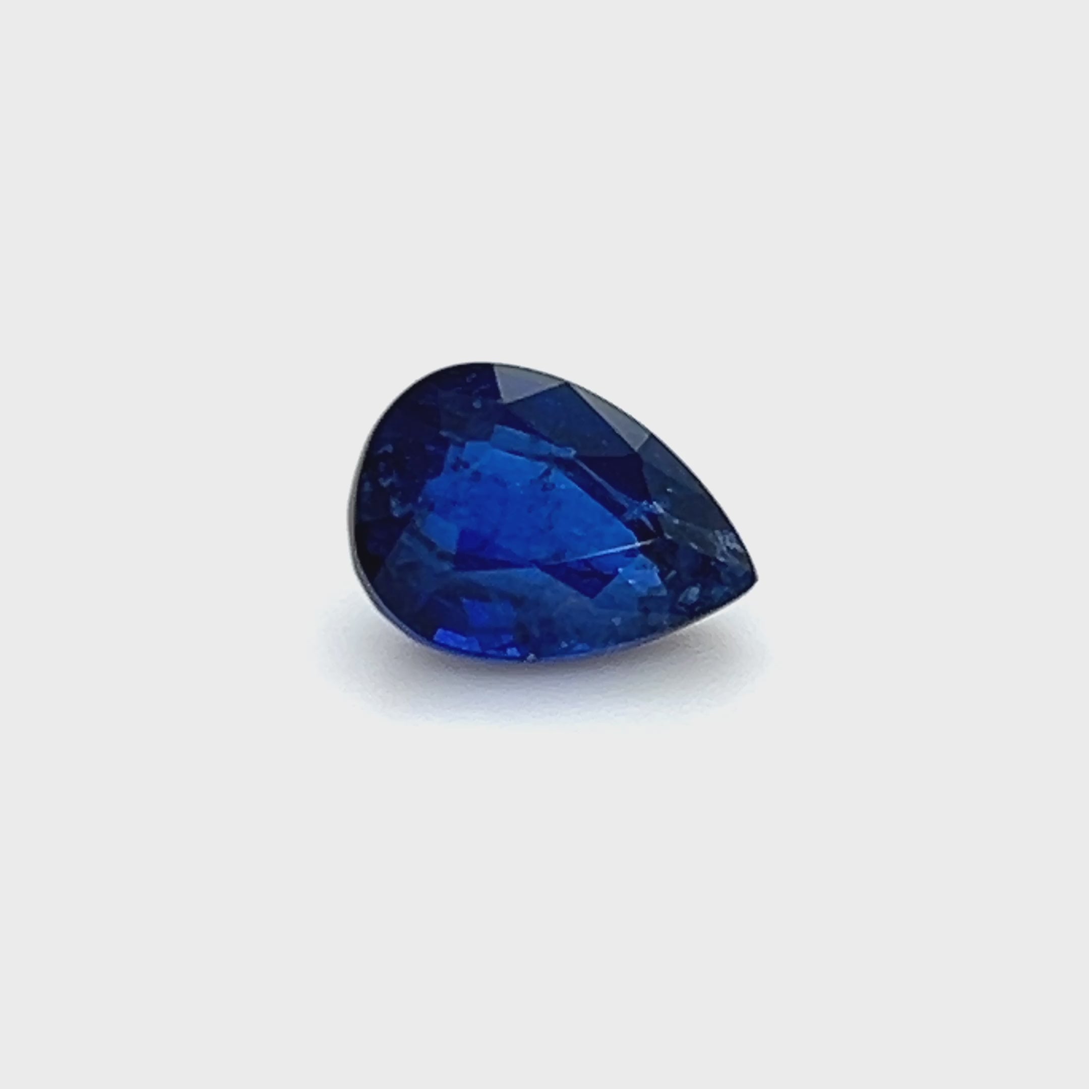 3.54 ct Pear Cut Sri Lankan Sapphire