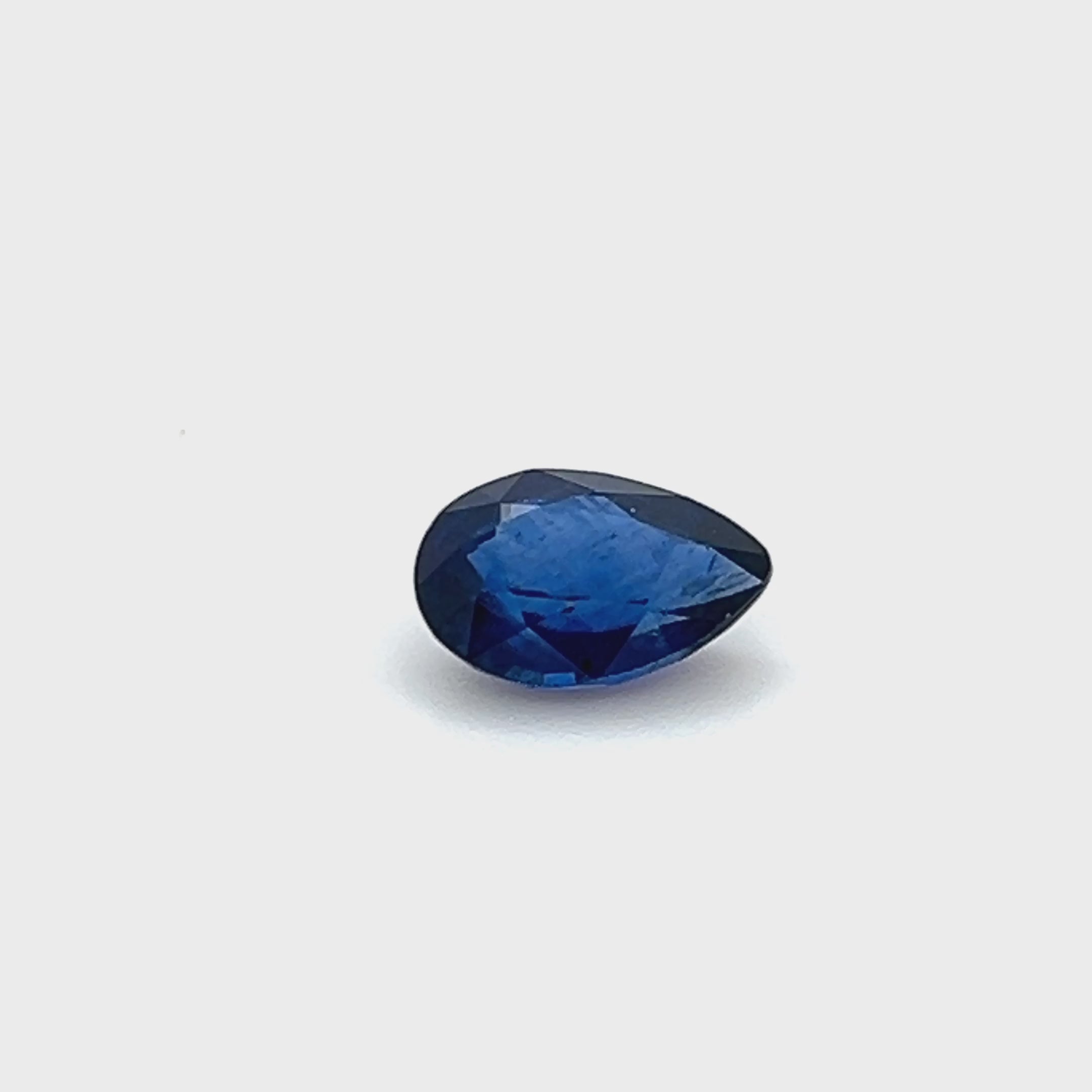 1.70 ct Pear Cut Sri Lankan Sapphire