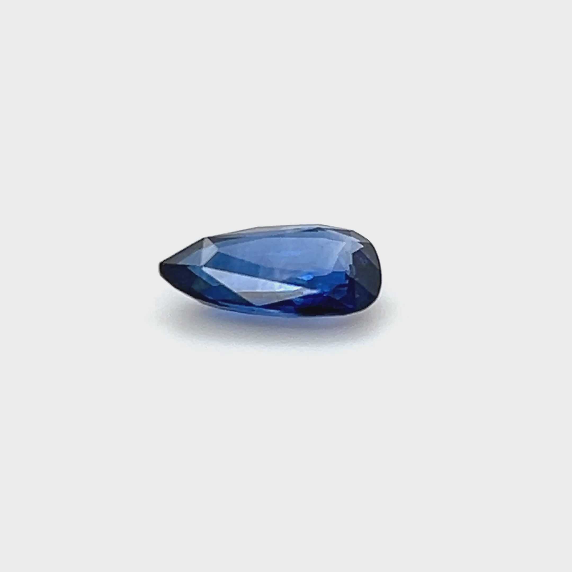 1.72 ct Pear Cut Sri Lankan Sapphire